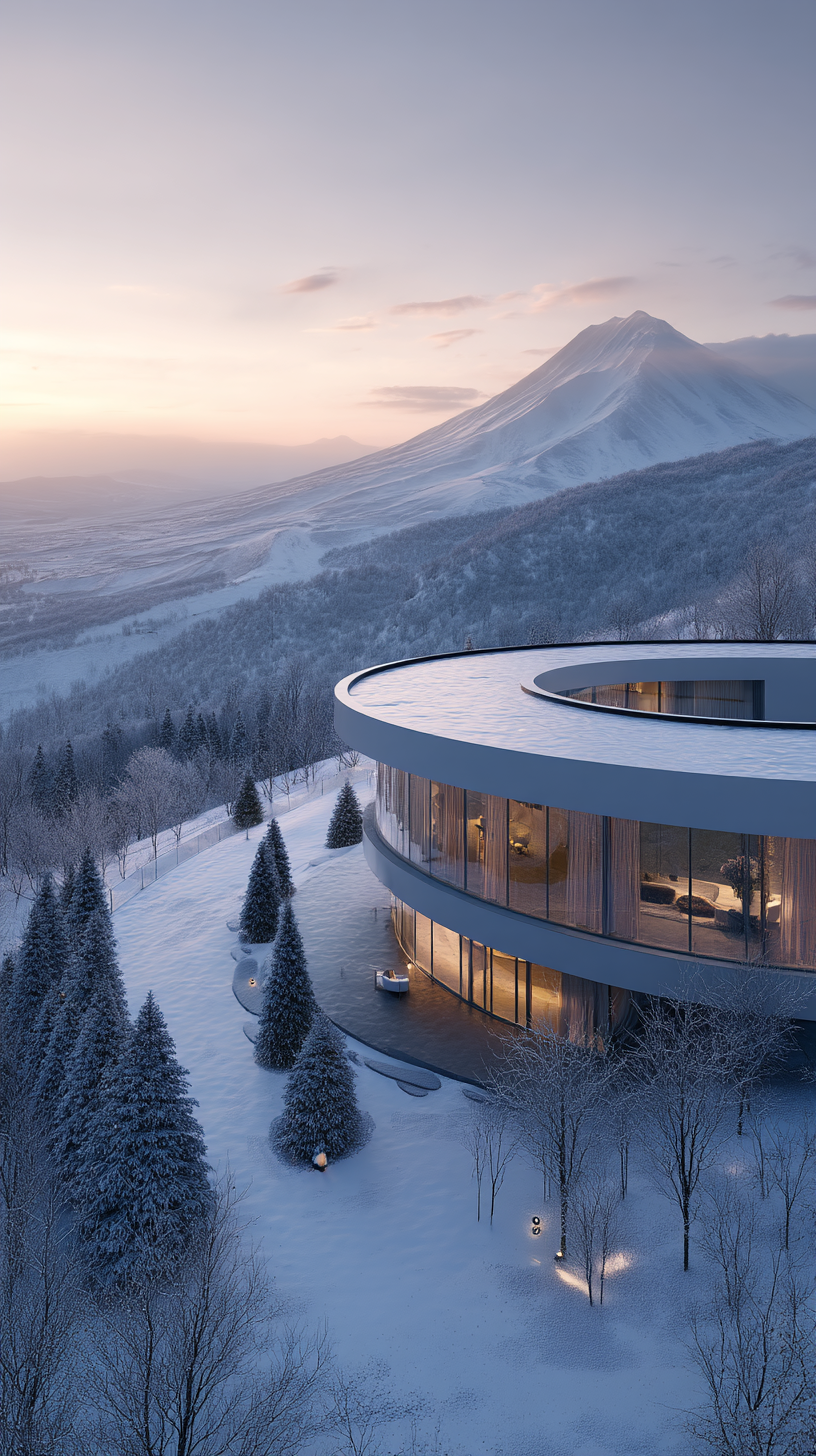 Бутик-отель на Эльбрусе — Изображение №6 — Иллюстрация на Dprofile