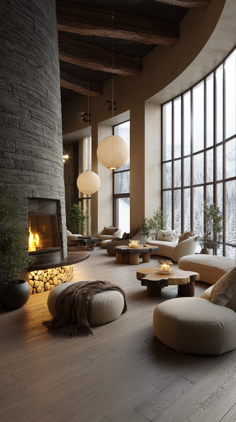 Бутик-отель на Эльбрусе — Изображение №8 — Иллюстрация на Dprofile