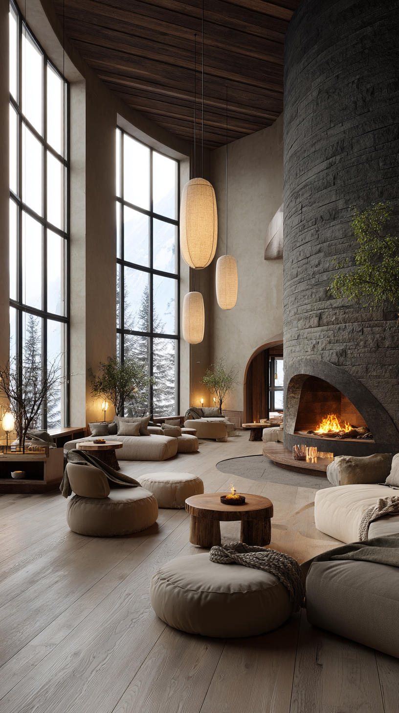 Бутик-отель на Эльбрусе — Изображение №10 — Иллюстрация на Dprofile