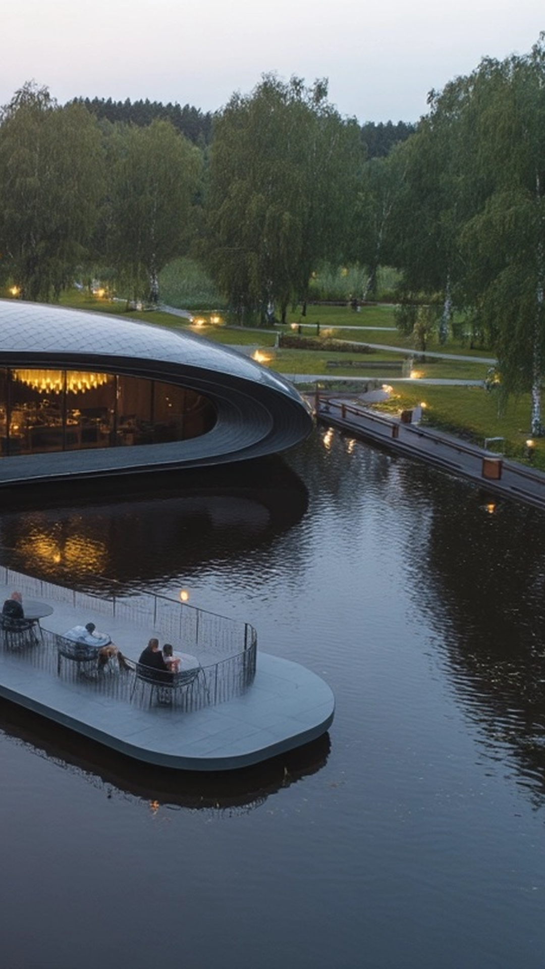 Павильон в Мещерском парке — Изображение №7 — Иллюстрация на Dprofile