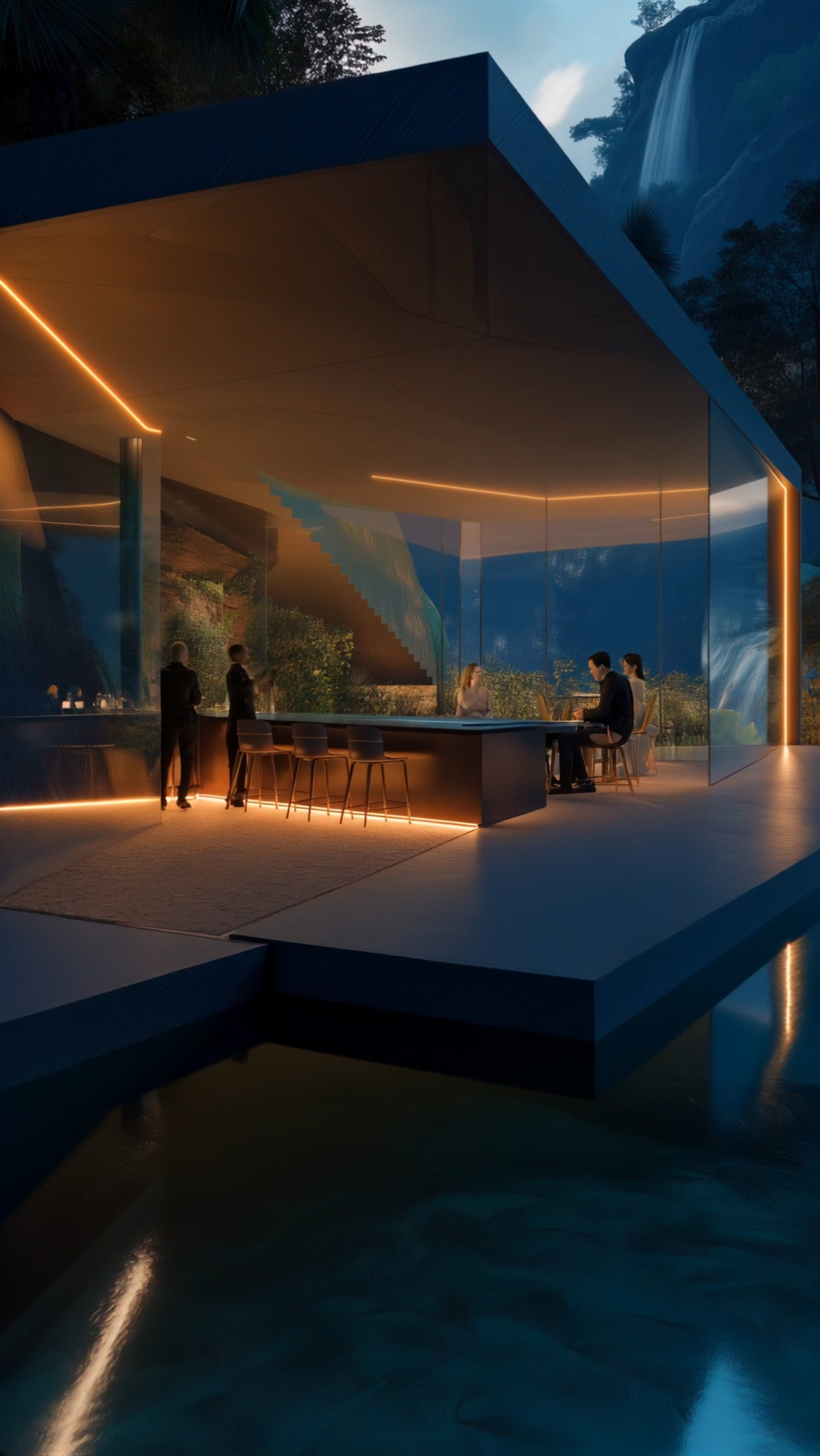 Парящая вилла на Бали — Изображение №6 — Иллюстрация на Dprofile