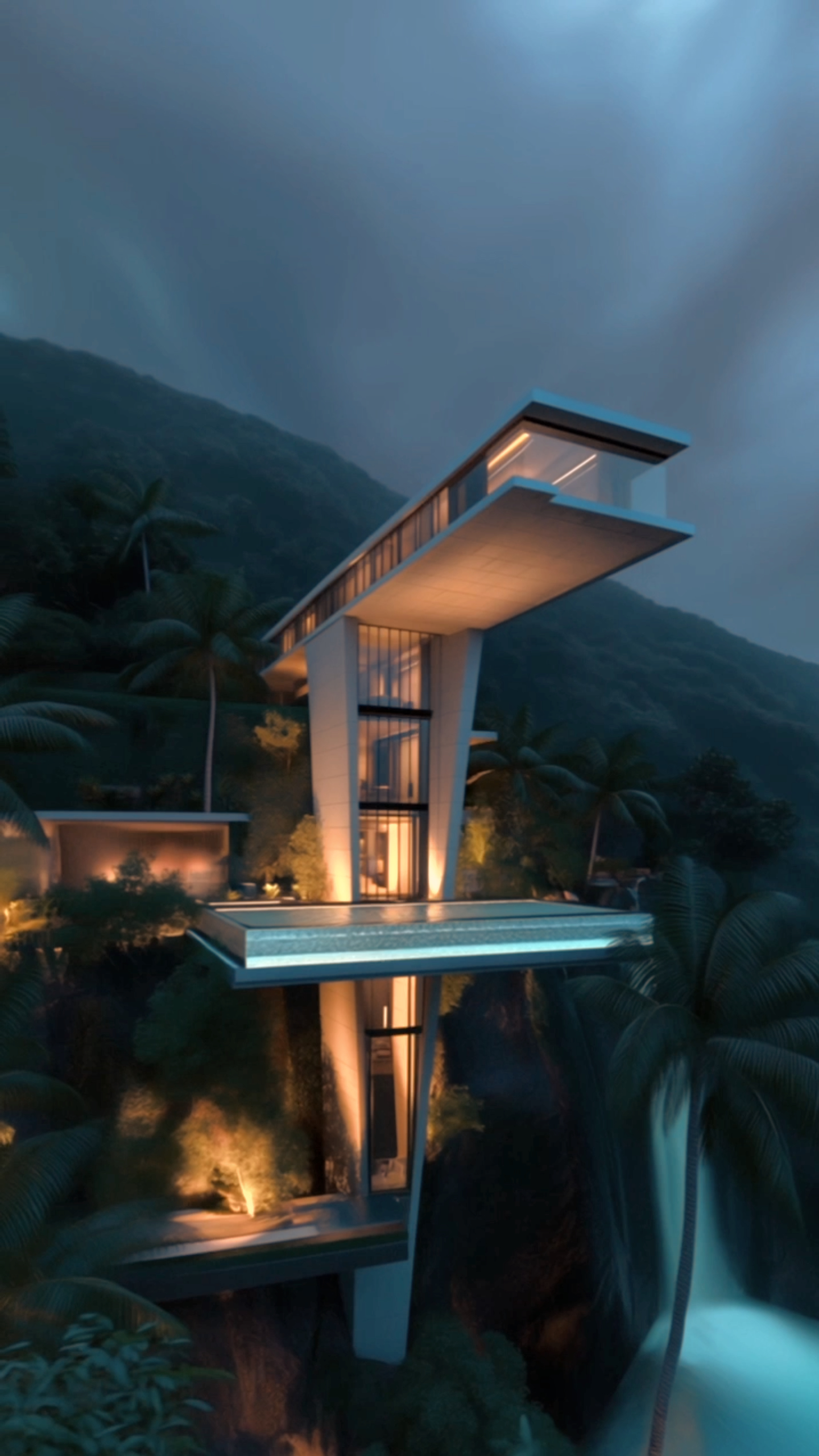 Парящая вилла на Бали — Изображение №3 — Иллюстрация на Dprofile