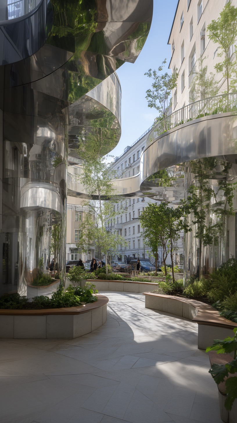 Общественные пространства Москвы — Изображение №4 — Иллюстрация на Dprofile