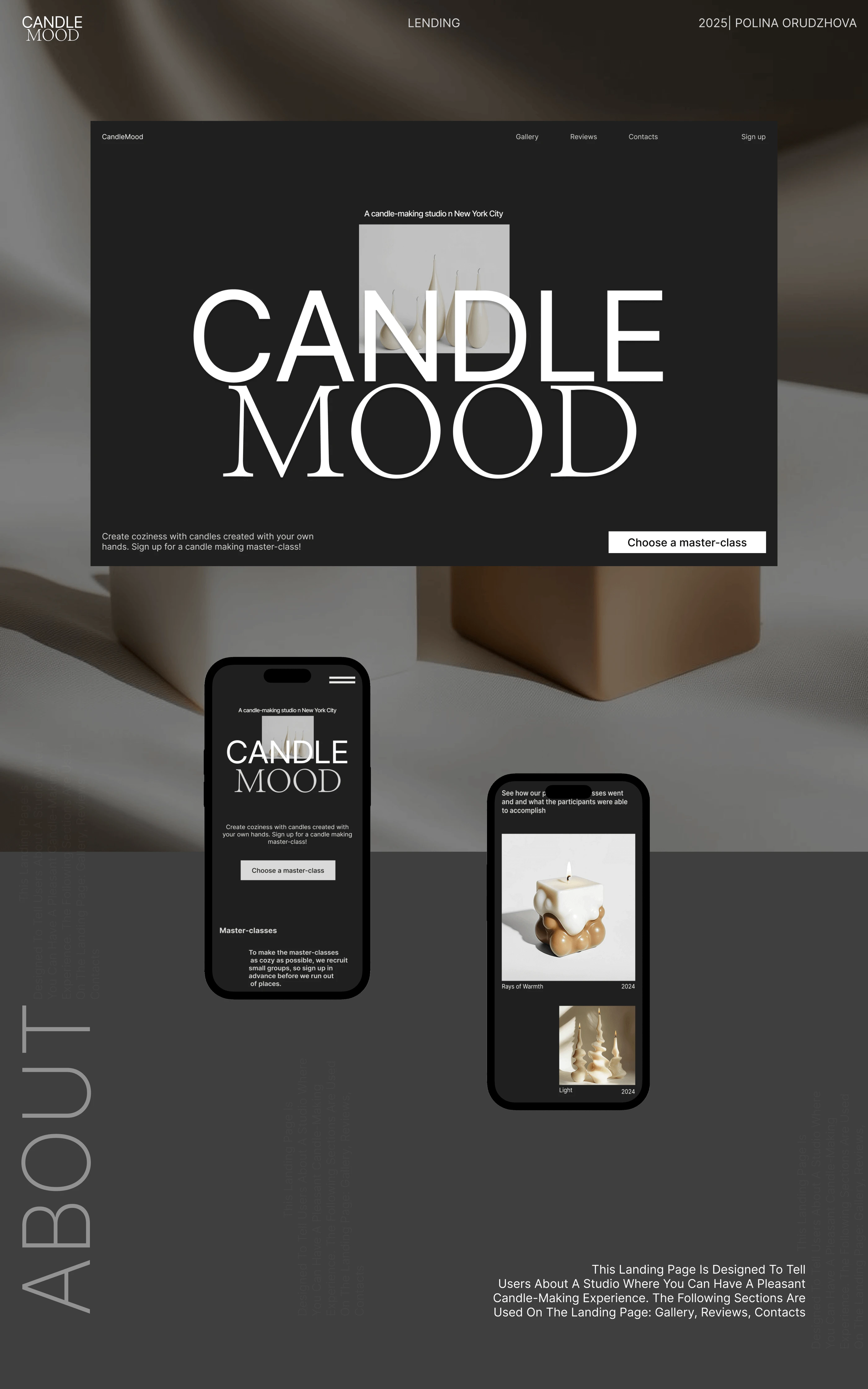 Candle Mood — Изображение №1 — Интерфейсы на Dprofile