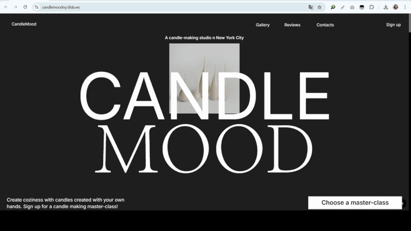 Candle Mood — Изображение №3 — Интерфейсы на Dprofile