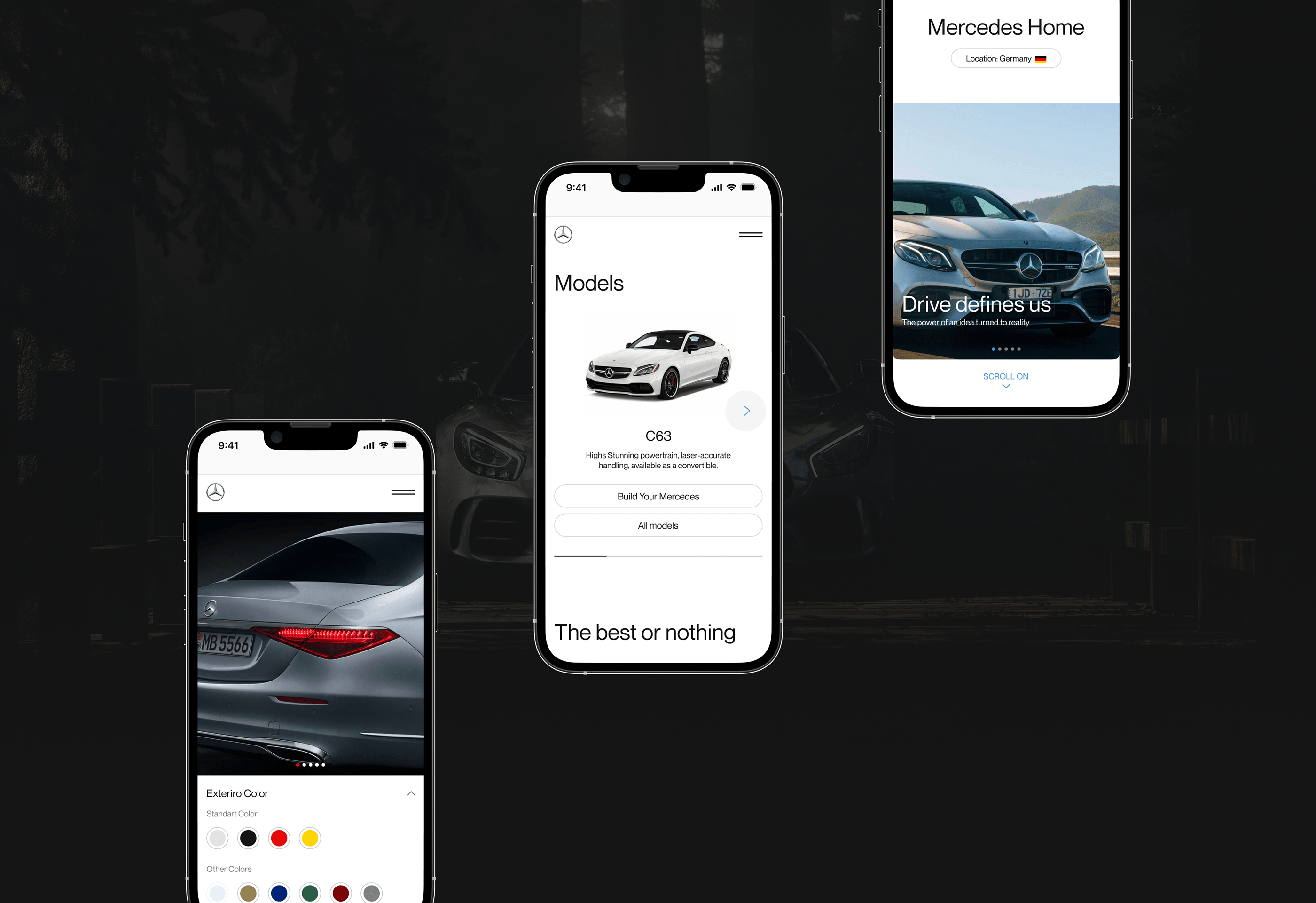 Mercedes-Benz Website Concept — Изображение №16 — Интерфейсы на Dprofile