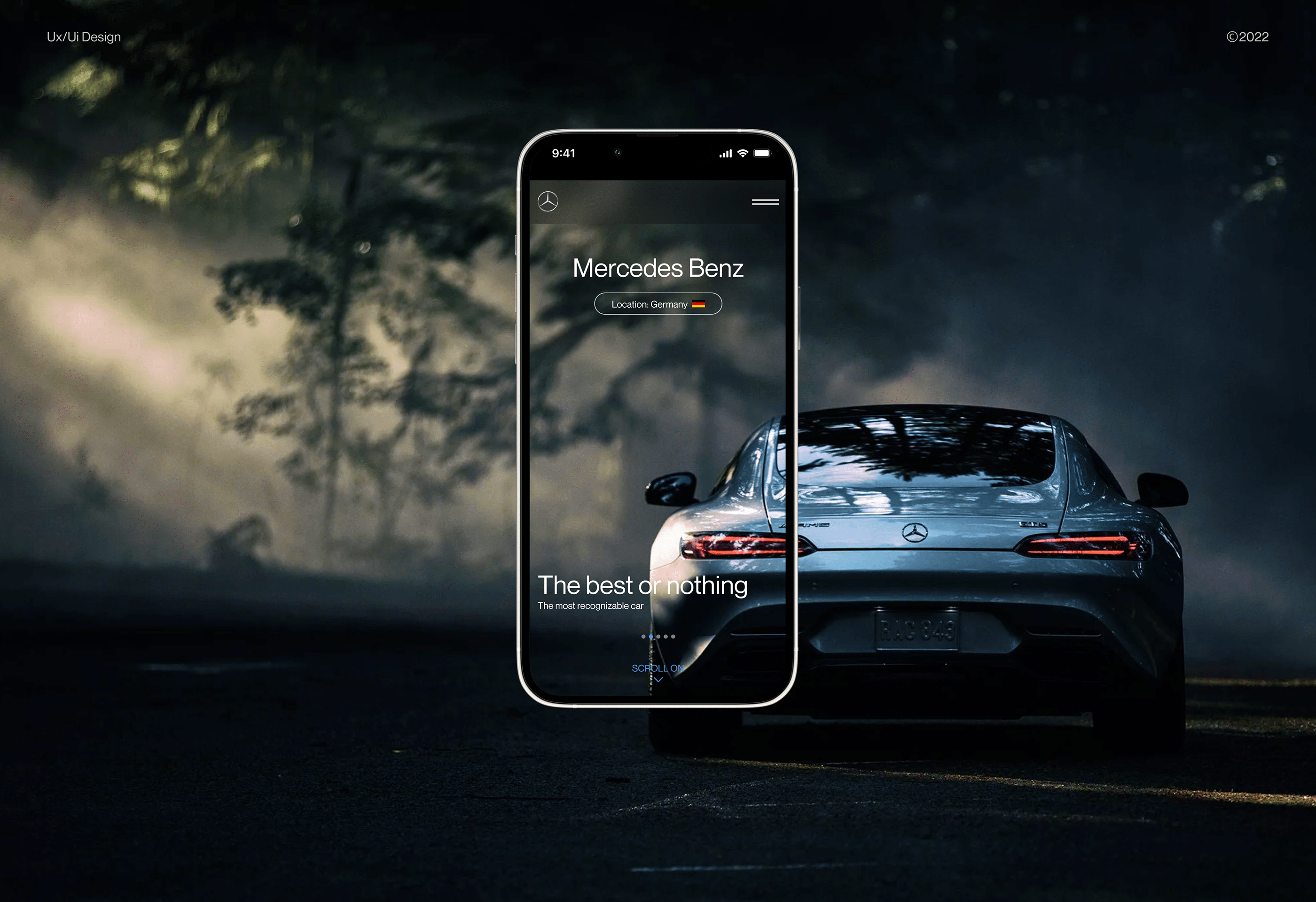 Mercedes-Benz Website Concept — Изображение №1 — Интерфейсы на Dprofile