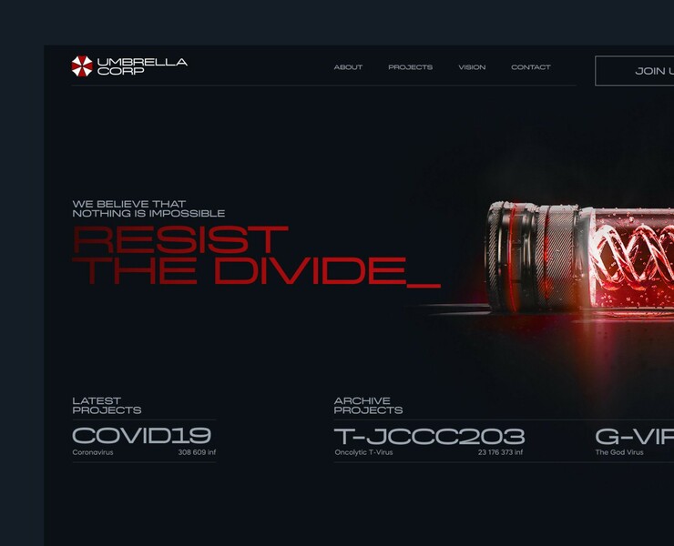 Umbrella Corporation | Coronavirus Concept на Dprofile