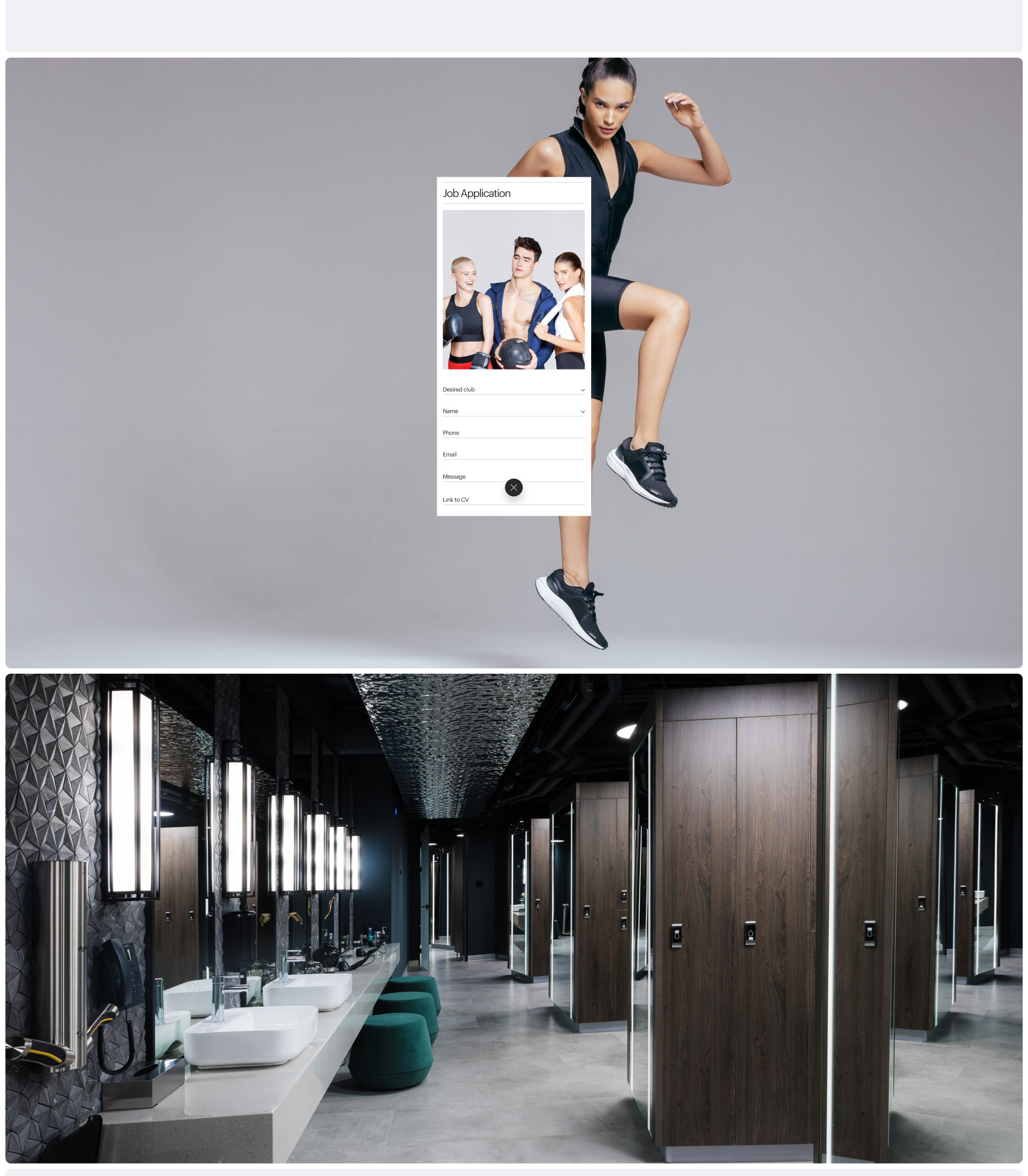 Encore Fitness Website — Изображение №14 — Интерфейсы, Анимация на Dprofile
