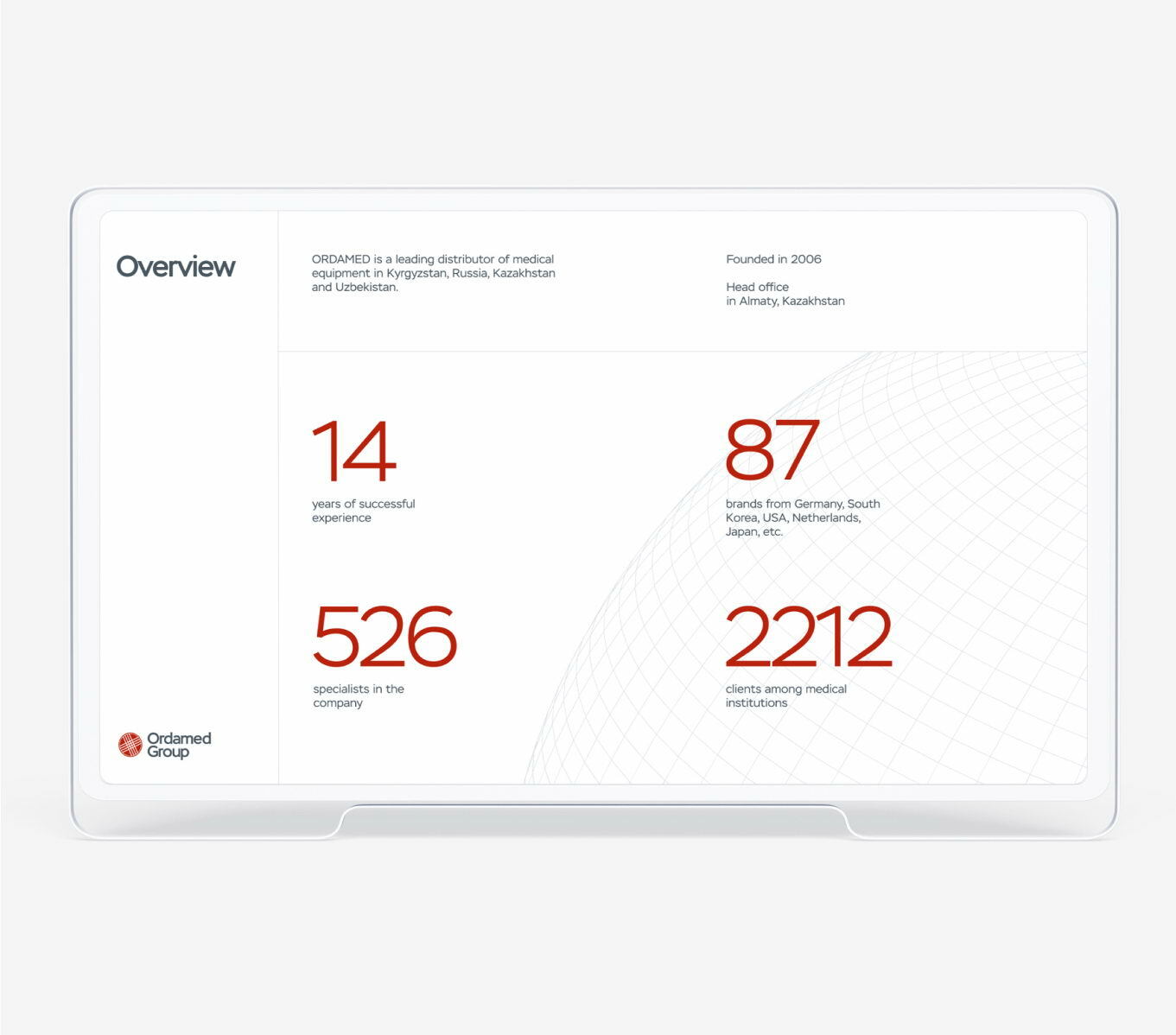 Ordamed Corporate & E-commerce Website — Изображение №3 — Интерфейсы, Брендинг на Dprofile