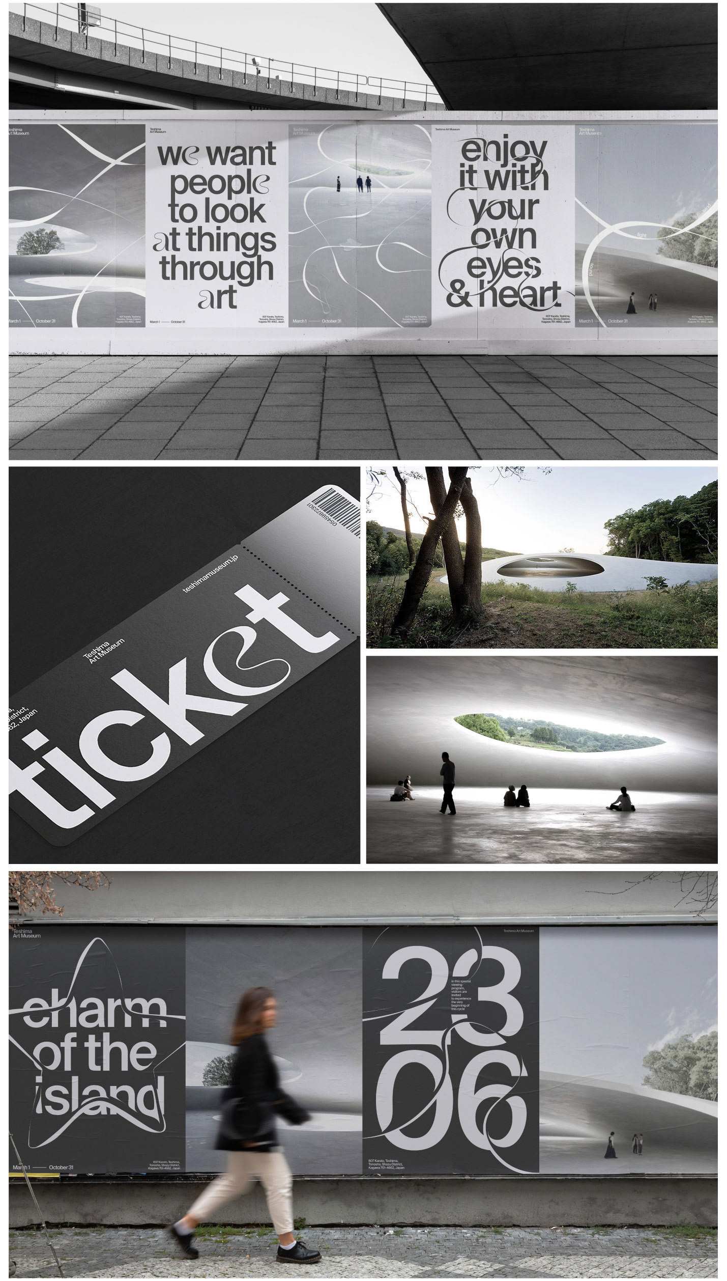Teshima Art Museum Identity — Изображение №4 — Брендинг на Dprofile