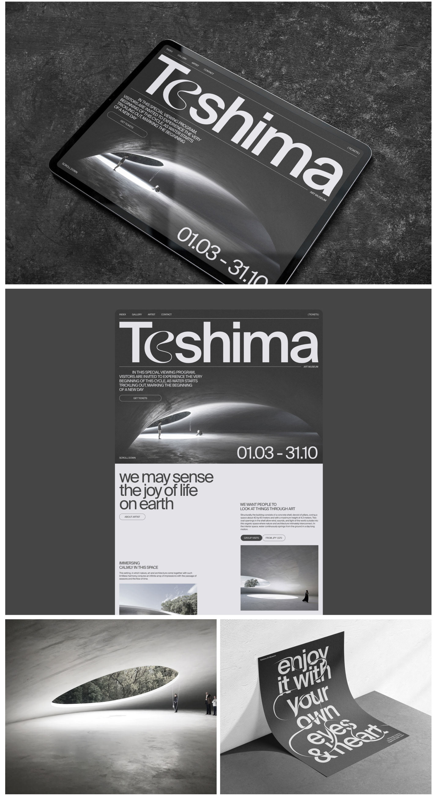 Teshima Art Museum Identity — Изображение №7 — Брендинг на Dprofile