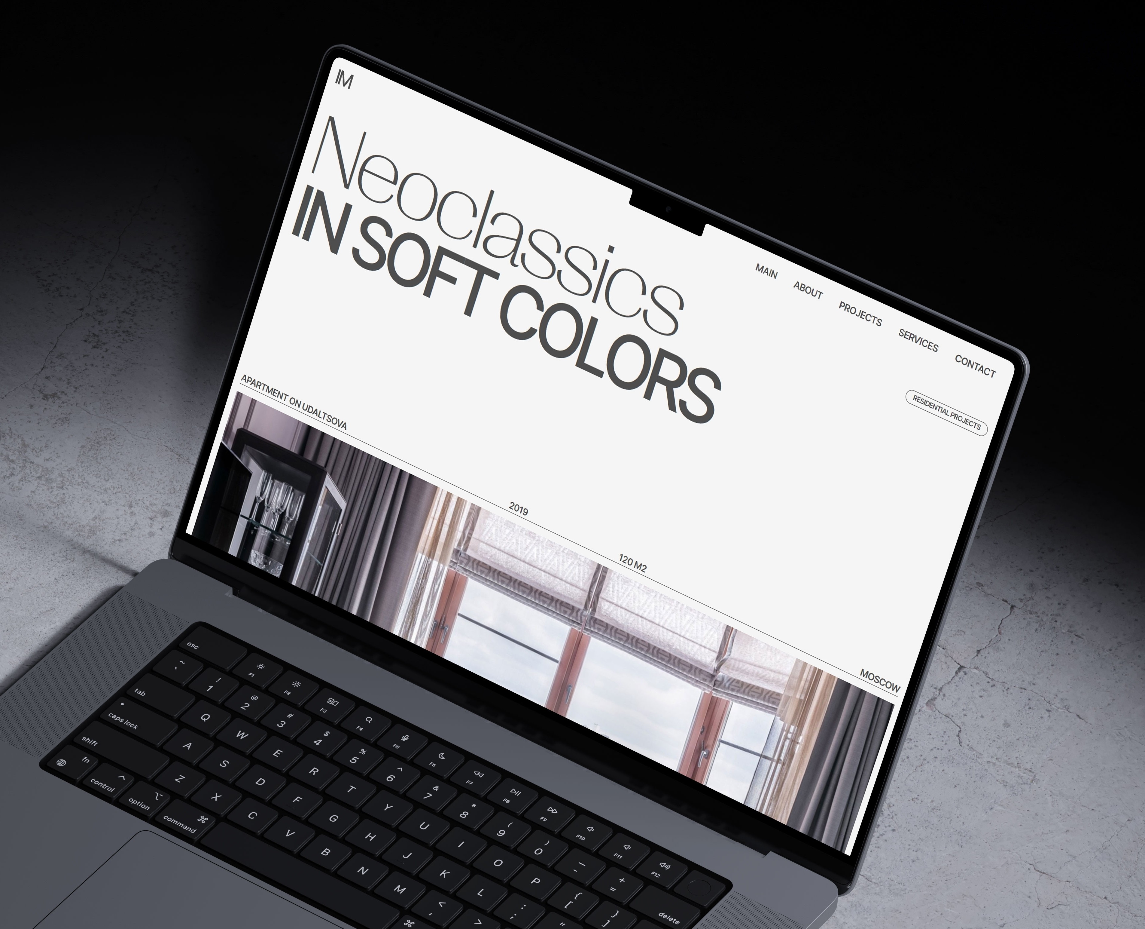 IM Interior Designer Website — Интерфейсы, Брендинг на Dprofile