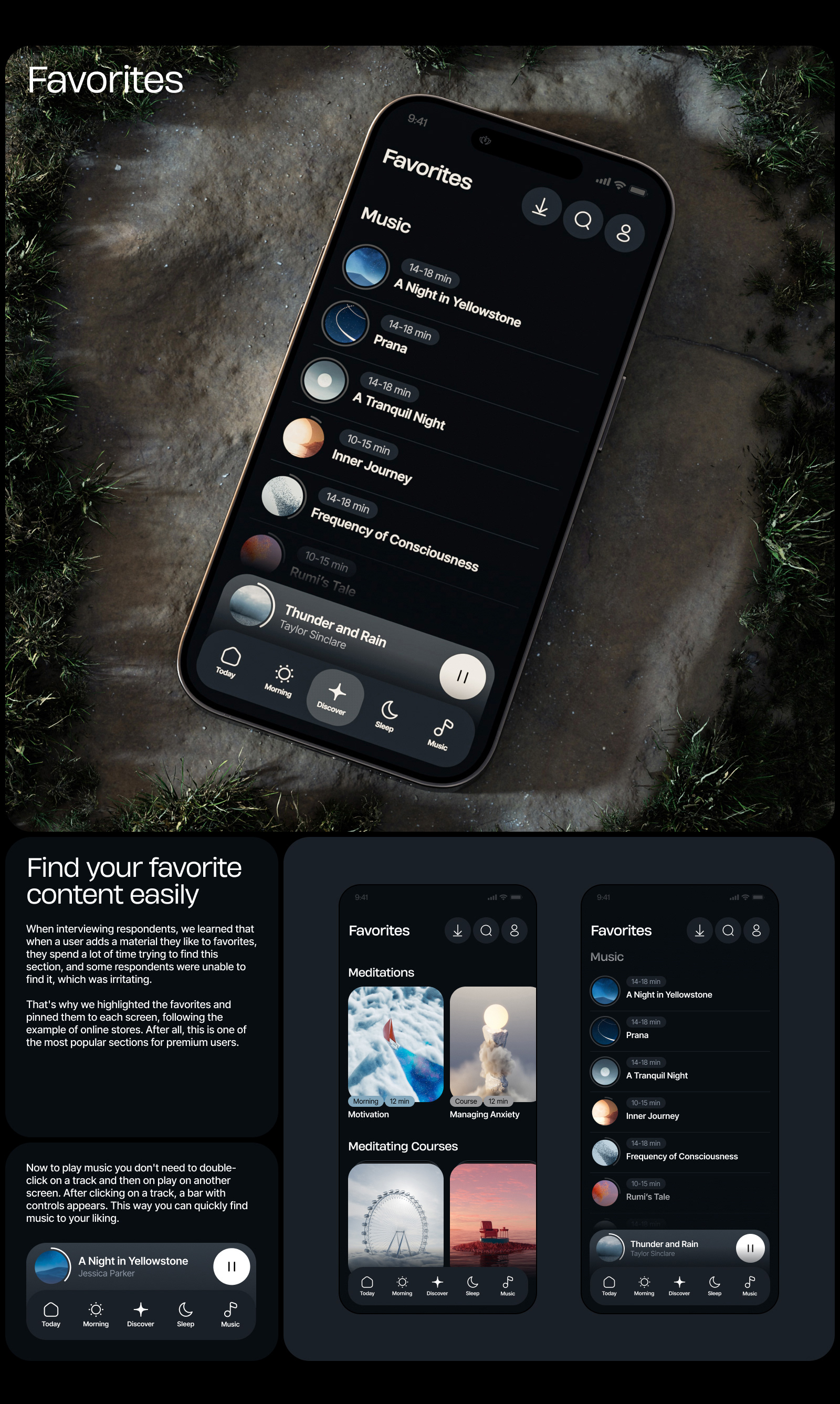 Meditopia App — Изображение №15 — Интерфейсы, 3D на Dprofile