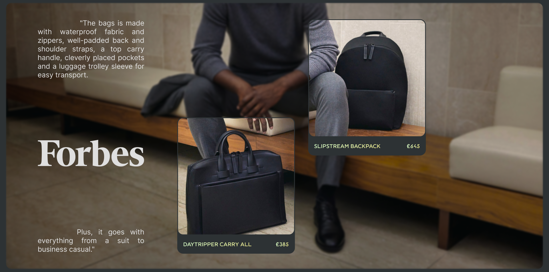 Troubadour bags | E-commerce concept — Изображение №8 — Интерфейсы на Dprofile