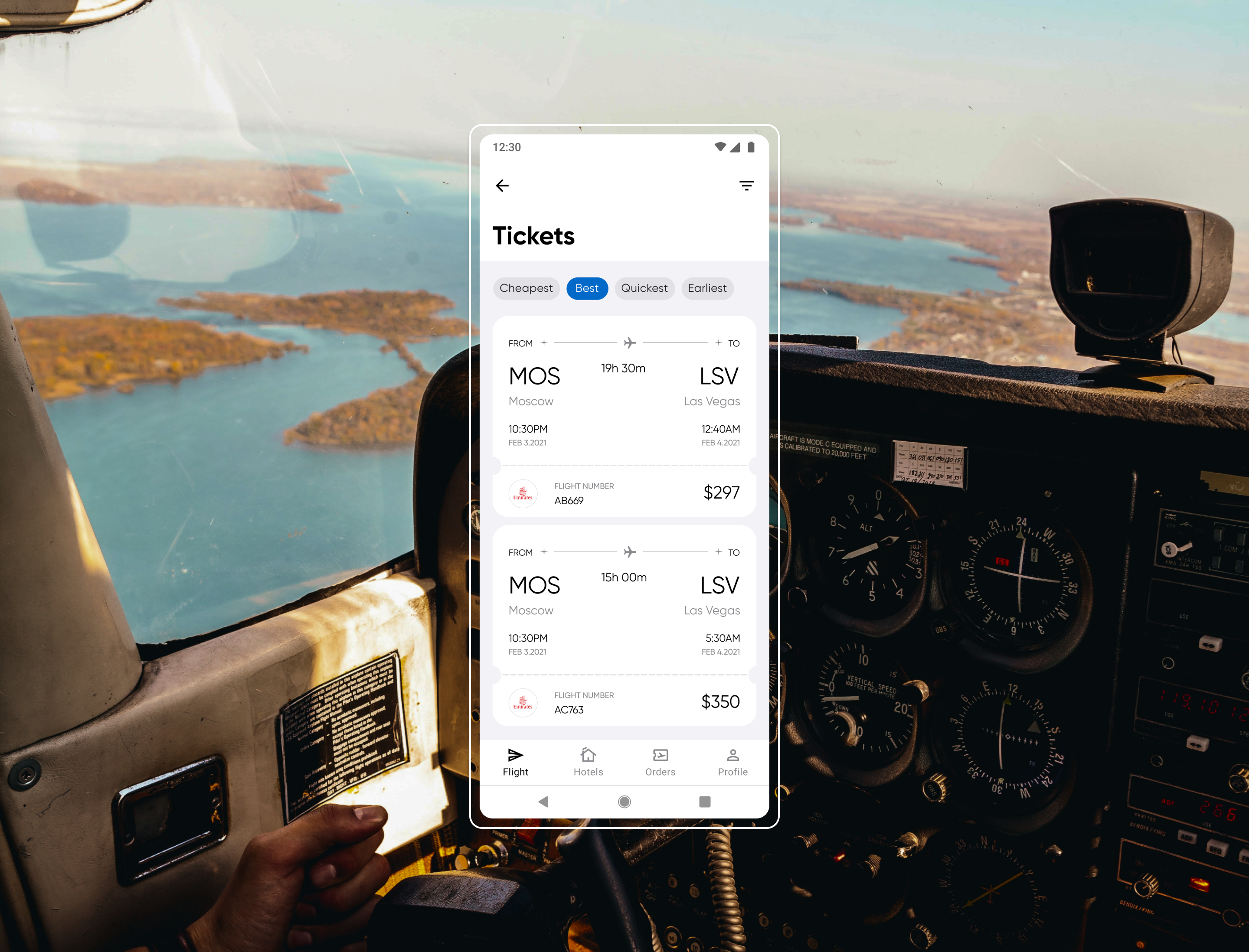 Skyline - Mobile App UX/UI — Изображение №10 — Интерфейсы на Dprofile