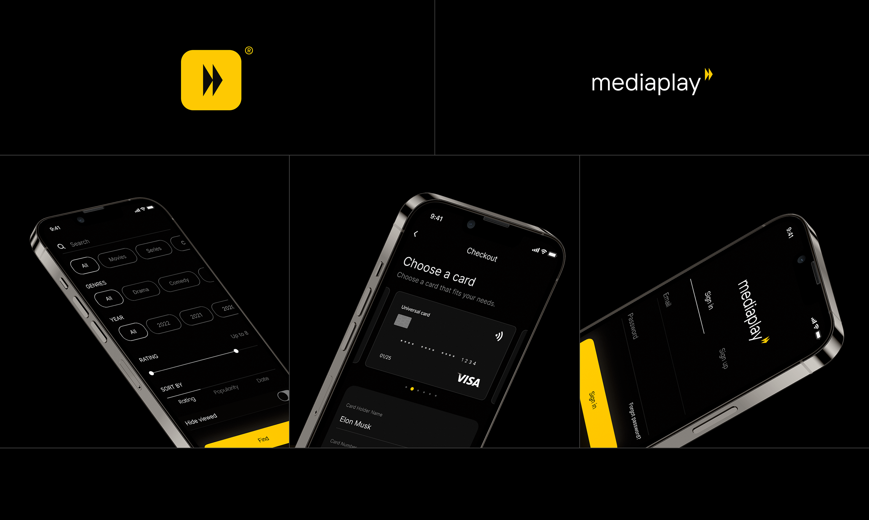 Mediaplay Mobile App — Изображение №1 — Интерфейсы на Dprofile