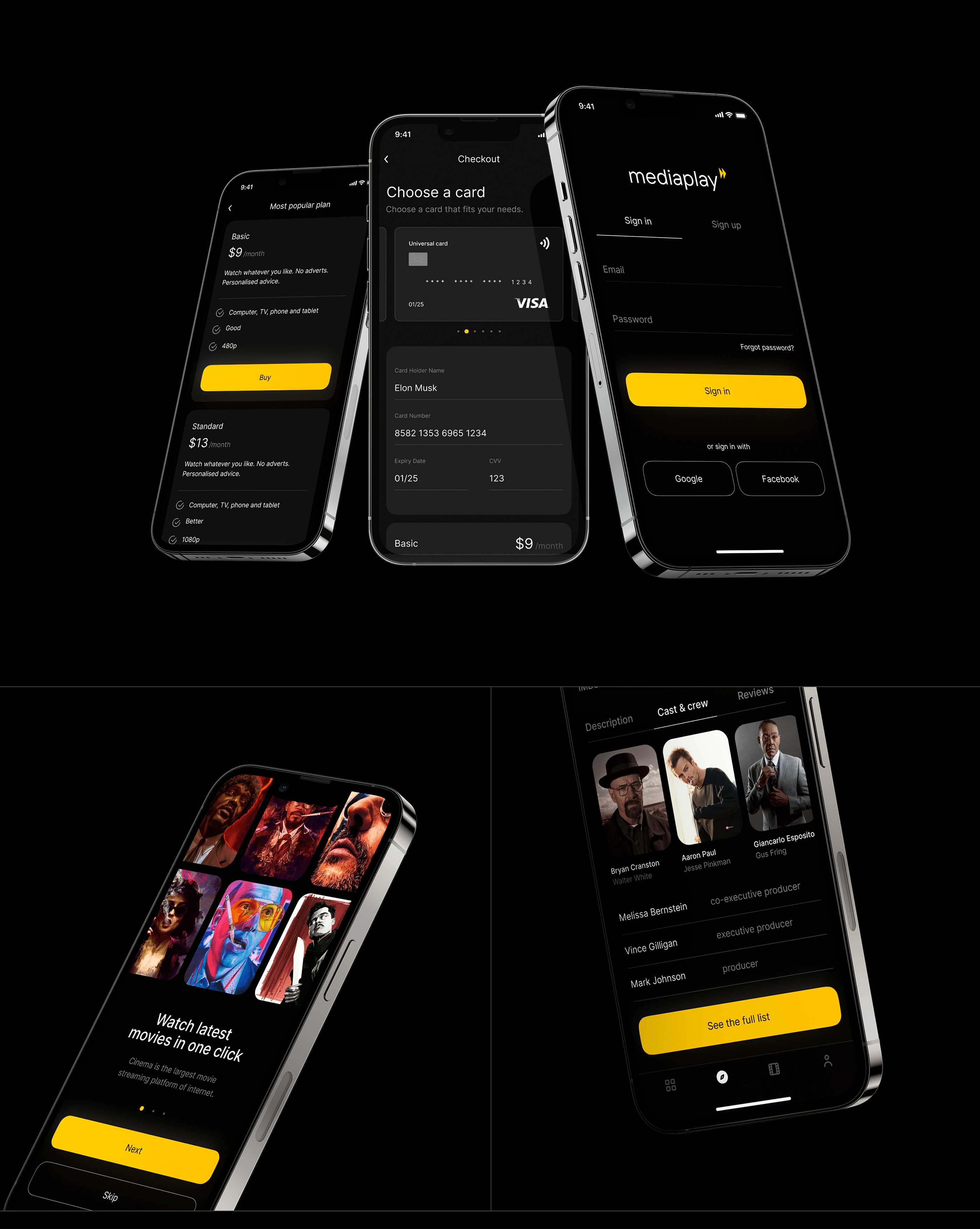 Mediaplay Mobile App — Изображение №11 — Интерфейсы на Dprofile