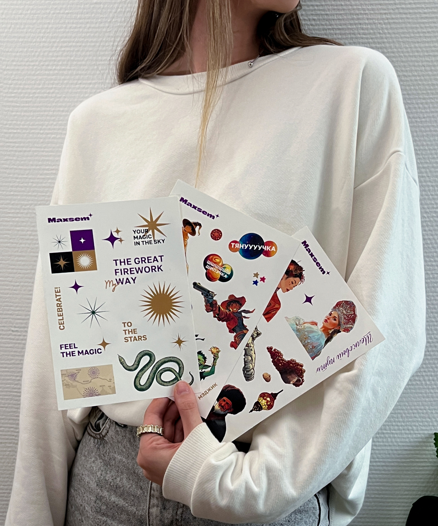 Новогодняя система праздничного мерча для Maxsem — Изображение №16 — Брендинг на Dprofile