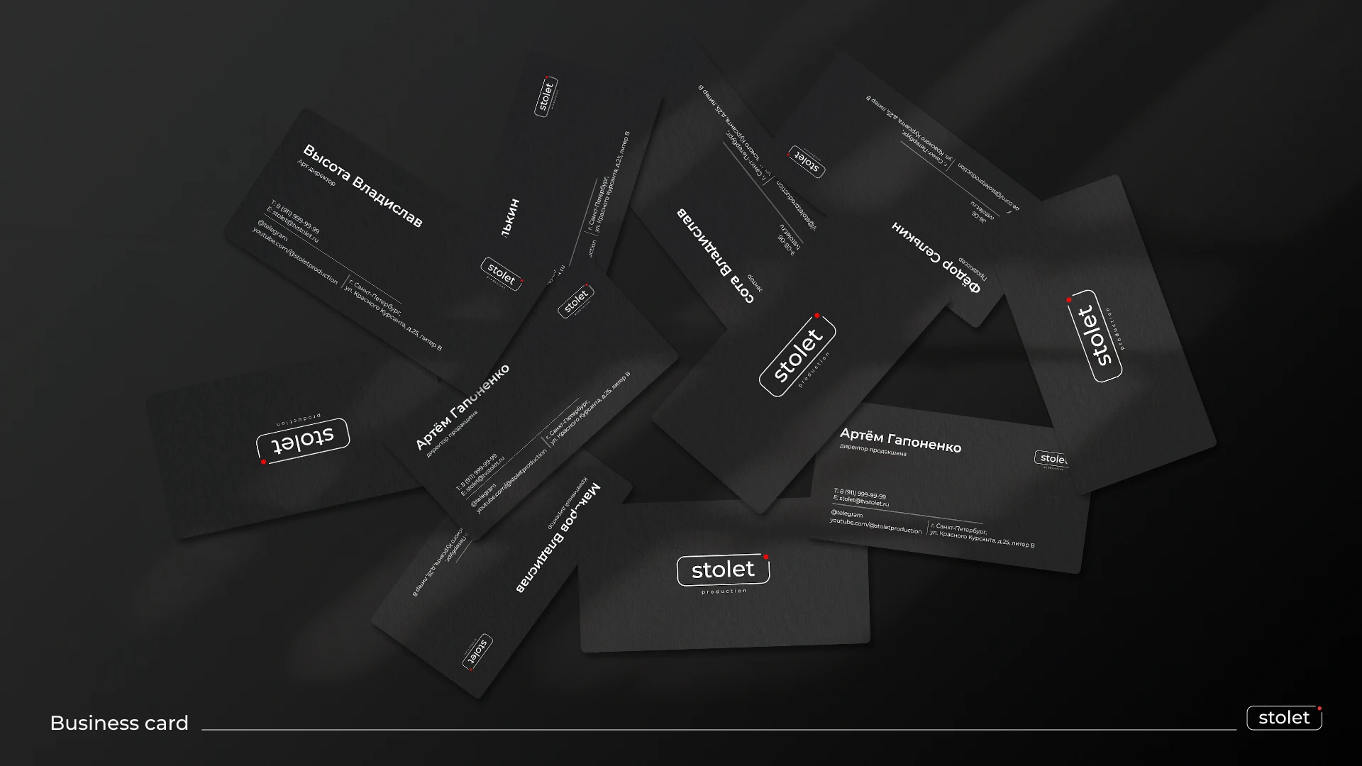 Brandbook Stolet production — Изображение №6 — Брендинг на Dprofile