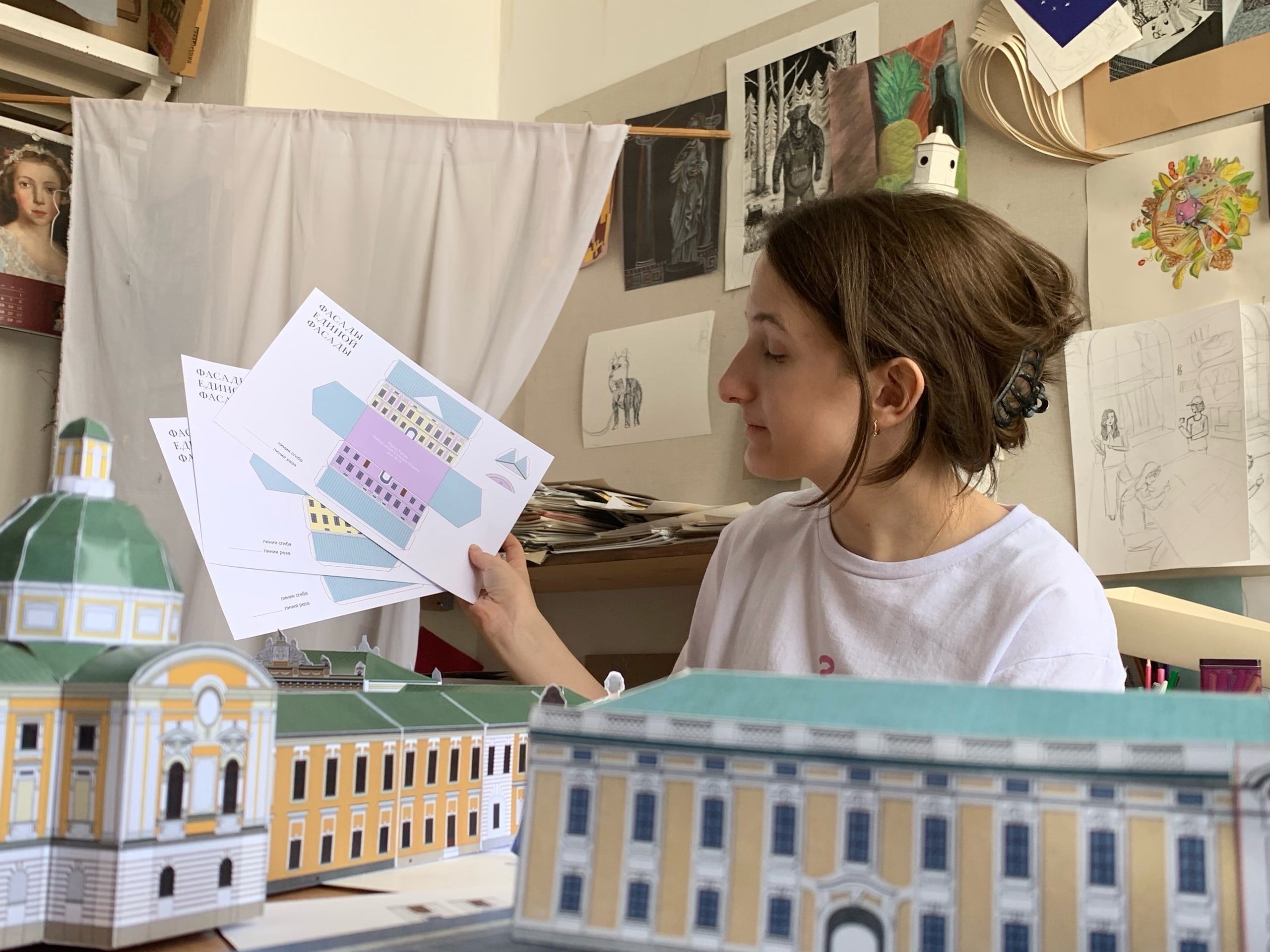 Музейный сувенир. Конструктор. Тверской императорский дворец — Изображение №7 — Брендинг, Графика на Dprofile