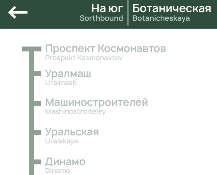 Ремейк путевого указателя в метро Екатеринбурга, апрель 2019 — Интерфейсы, Графика на Dprofile