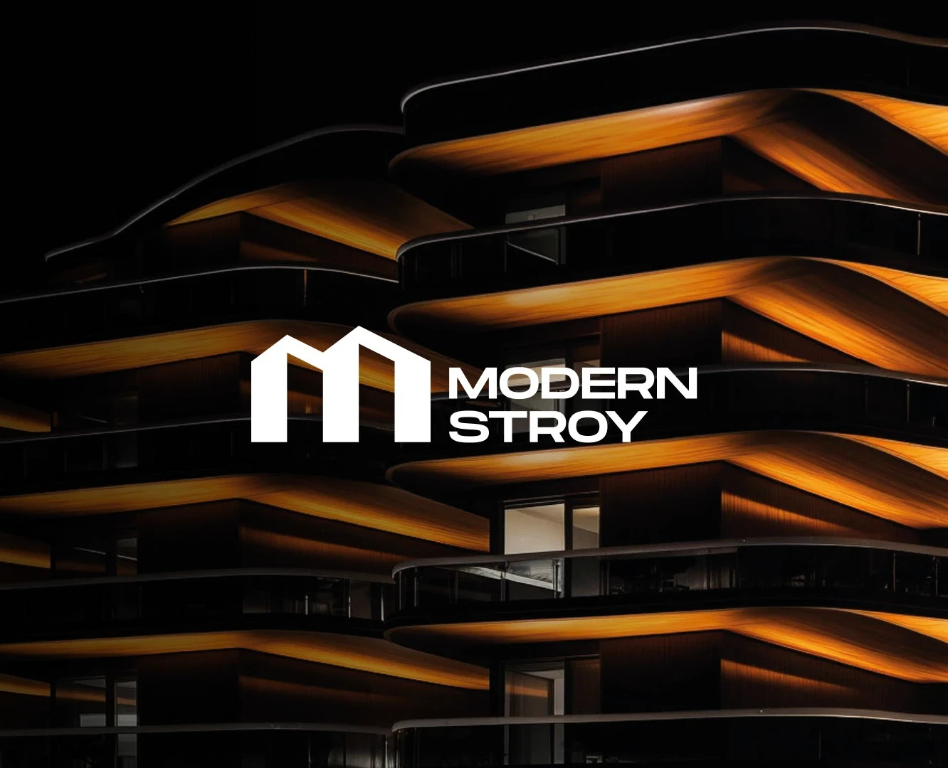 Фирменный стиль Modern Stroy / Brand identity — Брендинг на Dprofile