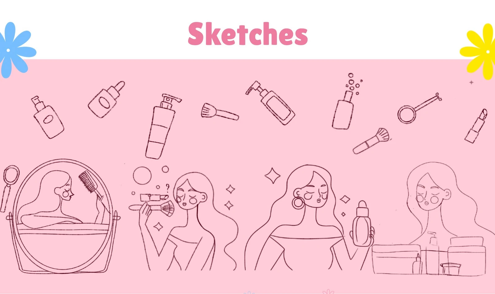 Beauty Box - иллюстрации и оформление упаковкиц — Изображение №8 — Интерфейсы, Иллюстрация на Dprofile