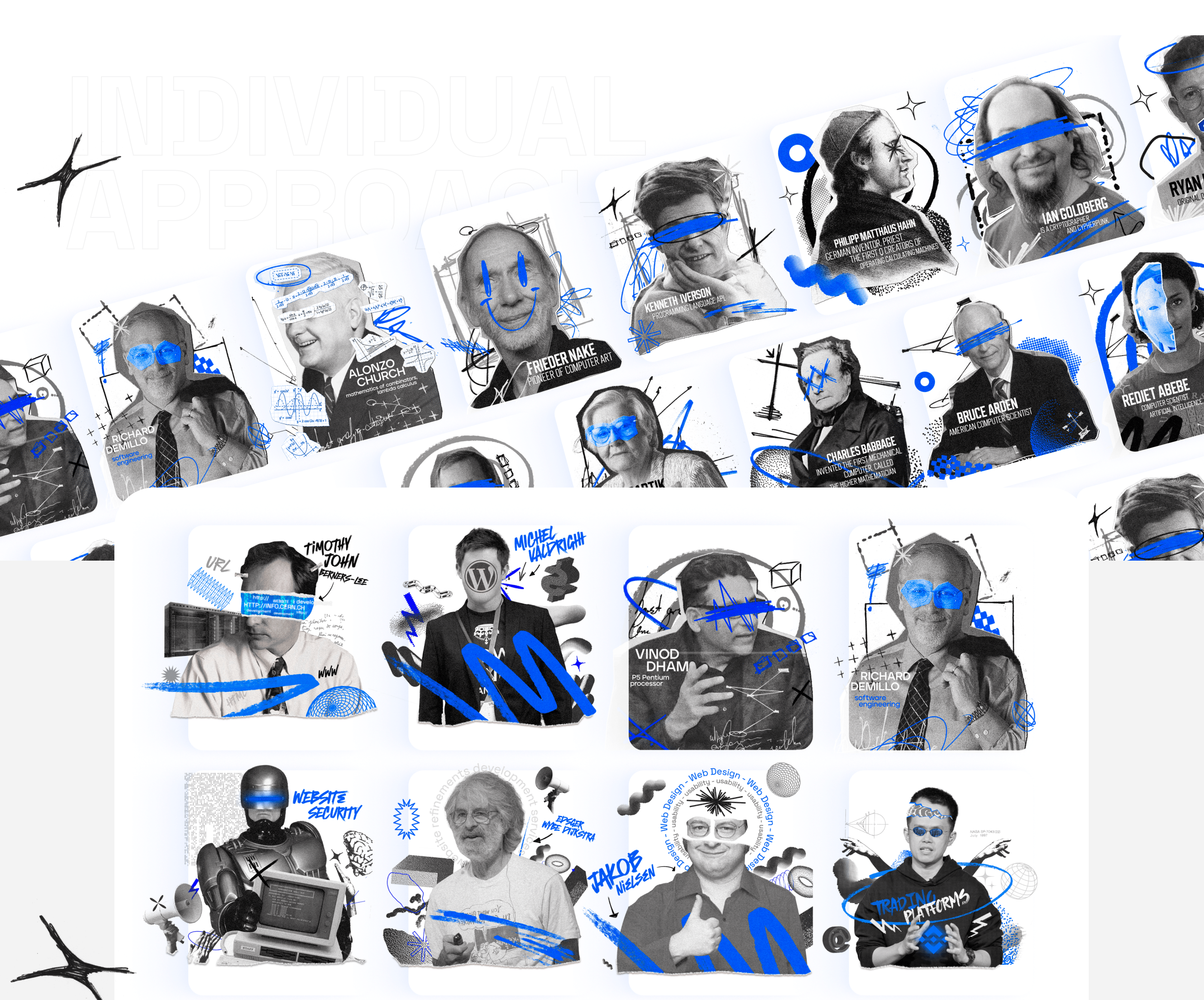 150+ Unique images of famous IT specialists — Изображение №2 — Графика на Dprofile