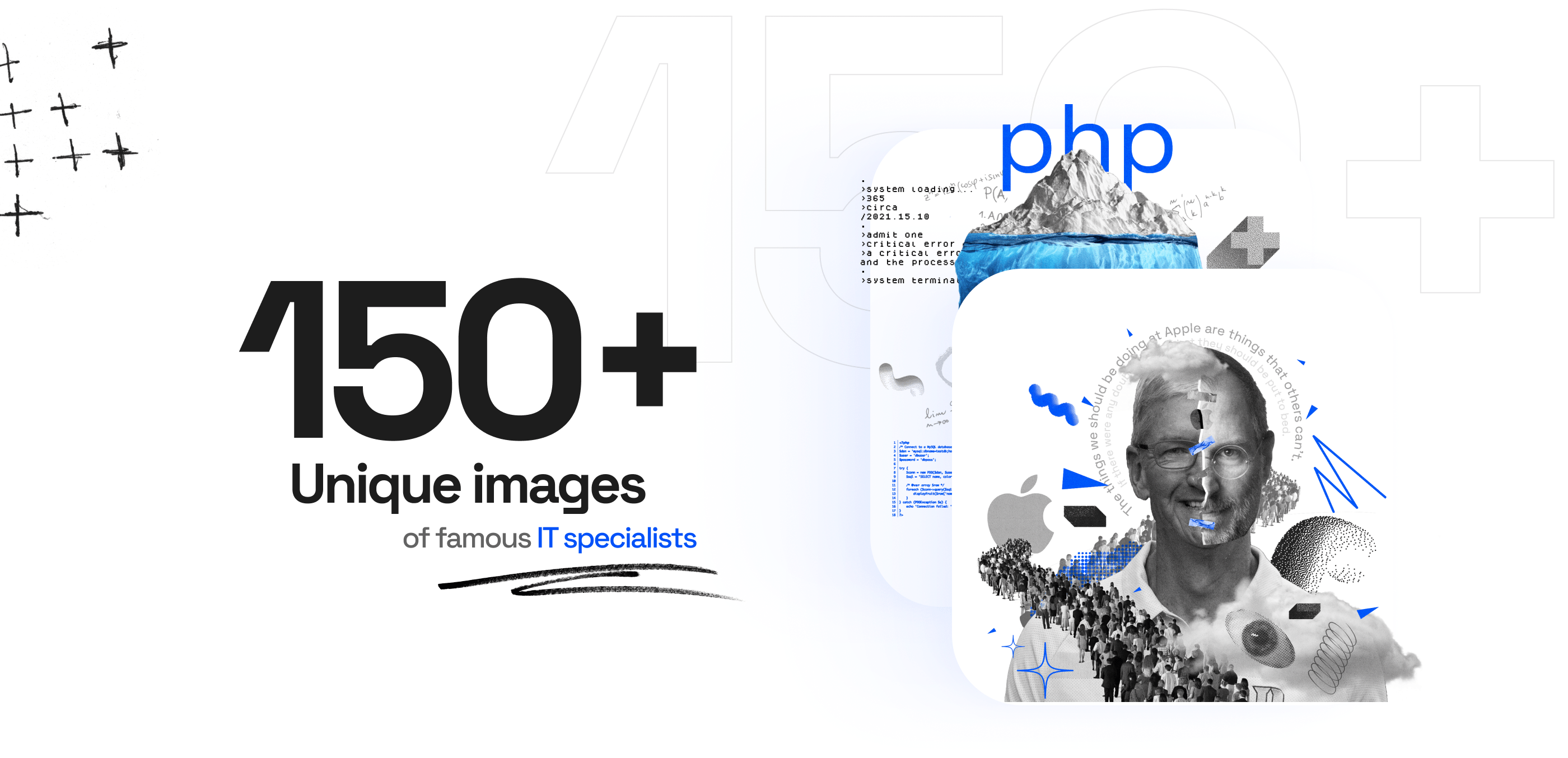 150+ Unique images of famous IT specialists — Изображение №1 — Графика на Dprofile