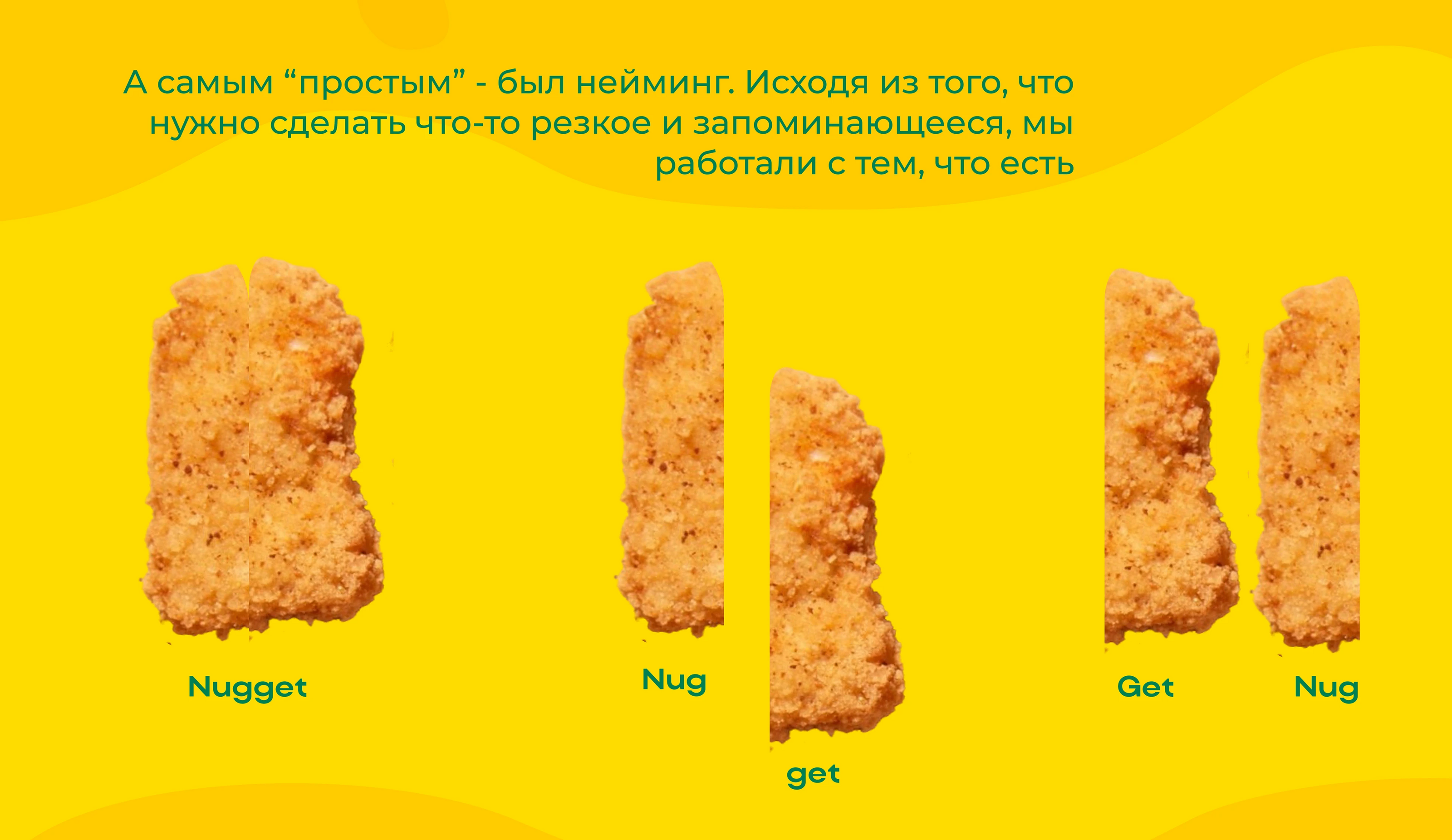 GET NUGS! | Логотип и Айдентика для Фаст-Фуд кафе — Изображение №9 — Брендинг на Dprofile
