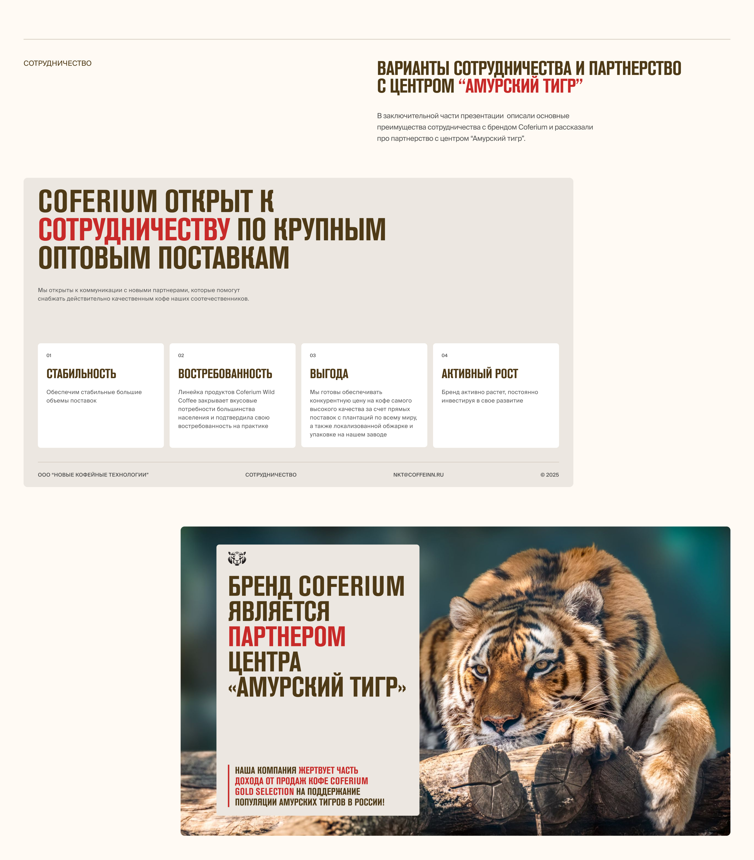 Презентация Coferium. Производитель и дистрибьютор кофе — Изображение №12 — Интерфейсы, Маркетинг на Dprofile