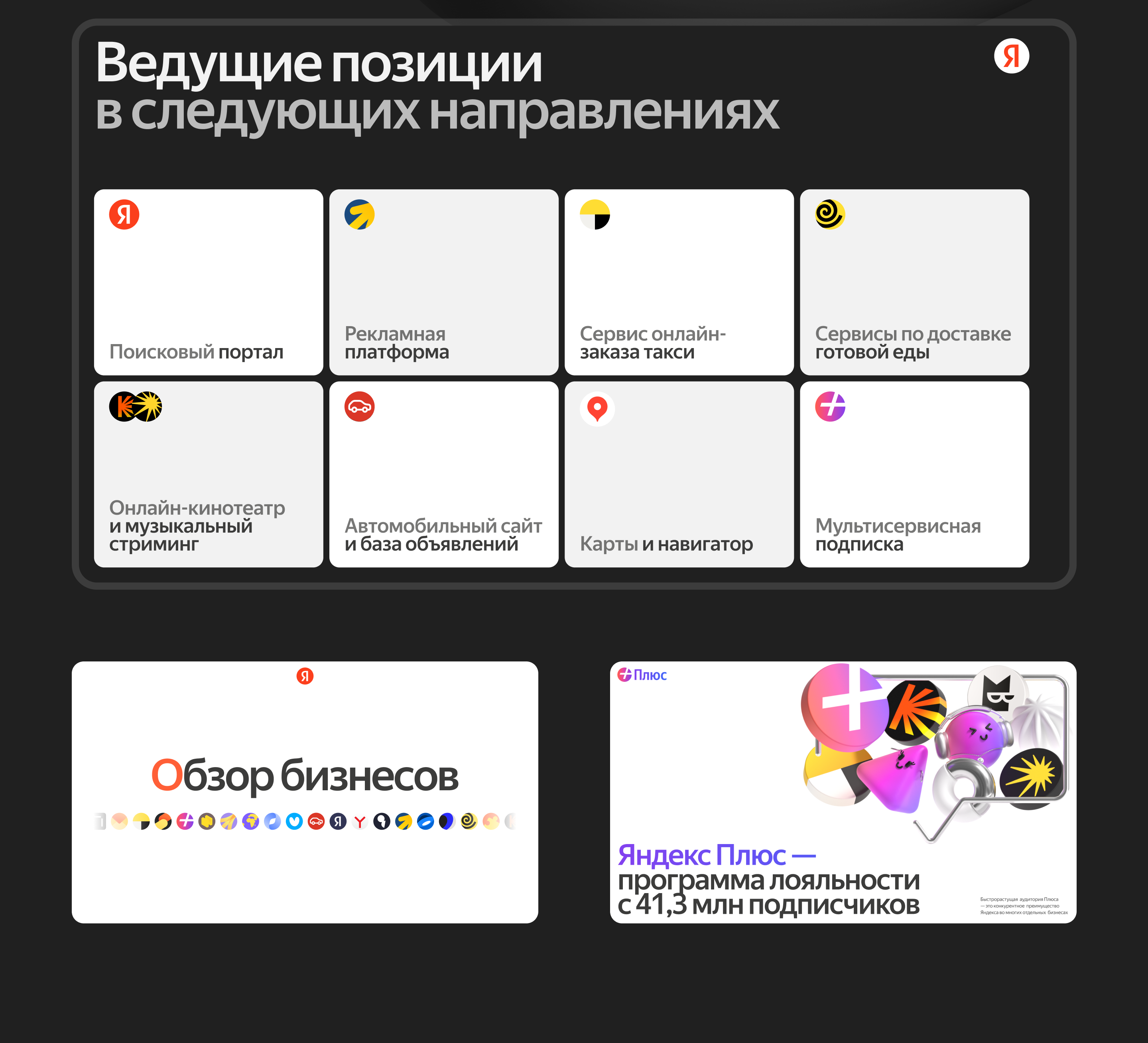 Яндекс. Презентация для инвесторов — Изображение №8 — Интерфейсы, Маркетинг на Dprofile