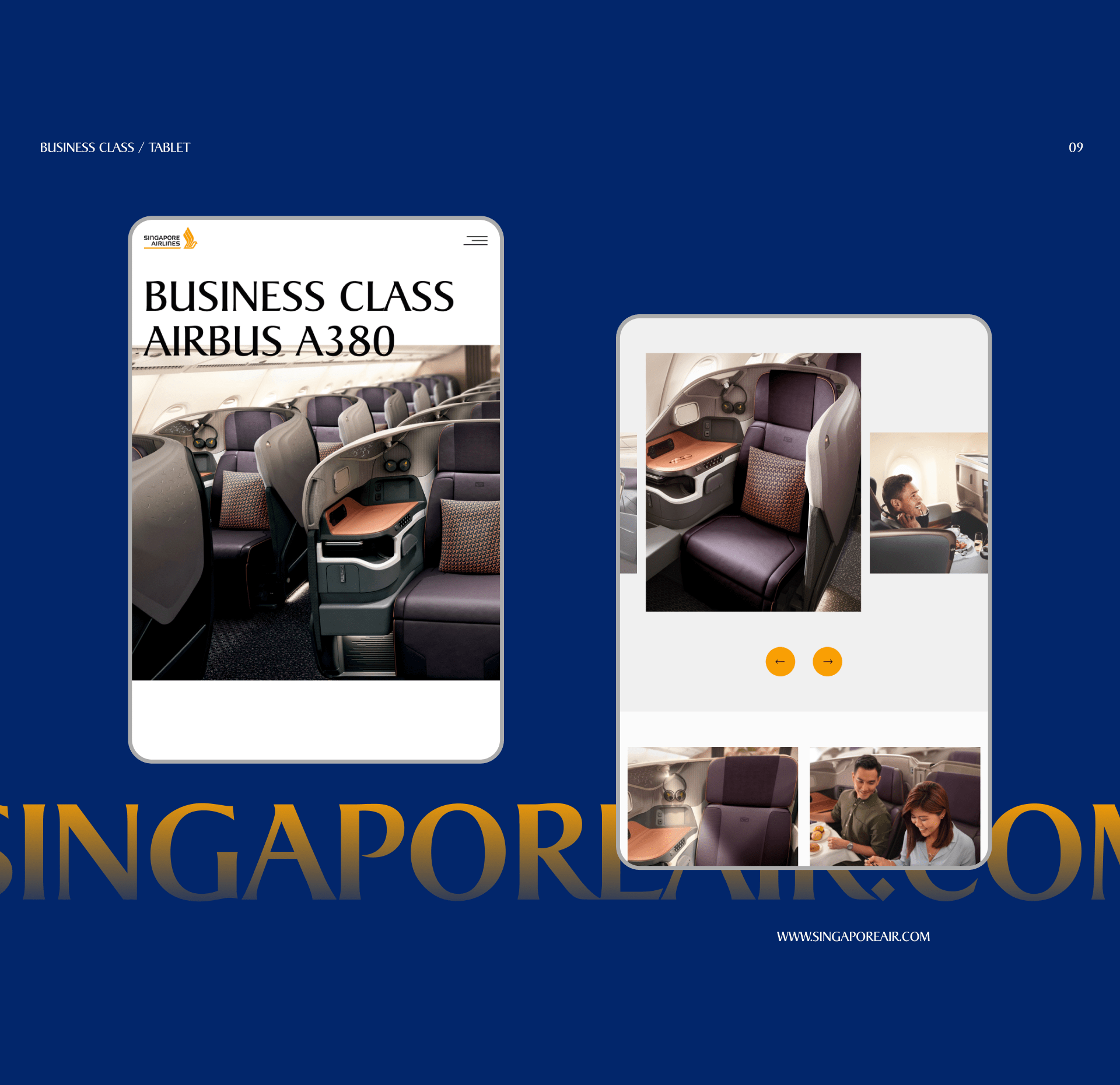 Singapore Airlines — Redesign concept — Изображение №18 — Интерфейсы на Dprofile