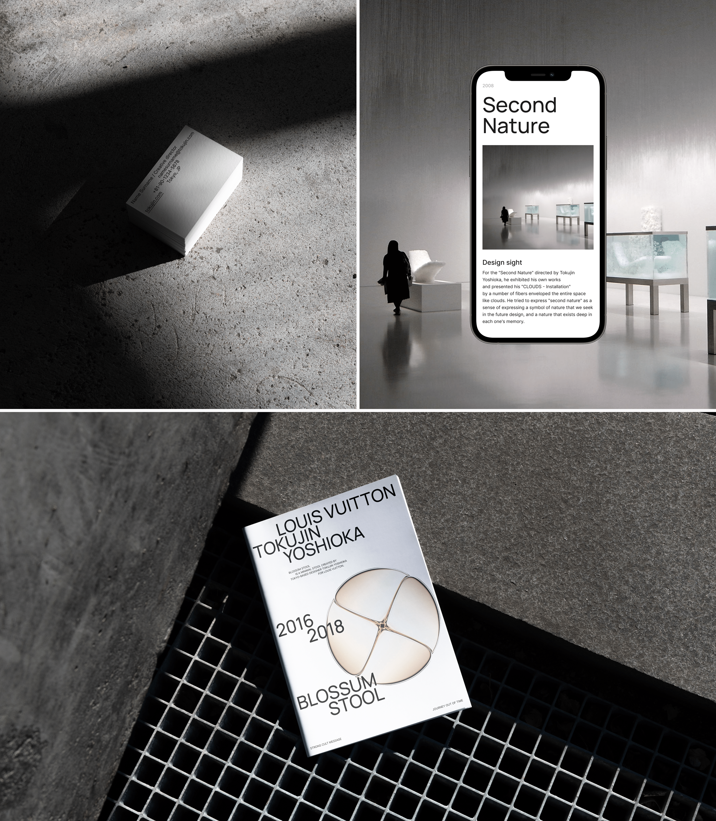 Tokujin Yoshioka | Redesign website & Brand identity — Изображение №6 — Интерфейсы, Брендинг на Dprofile