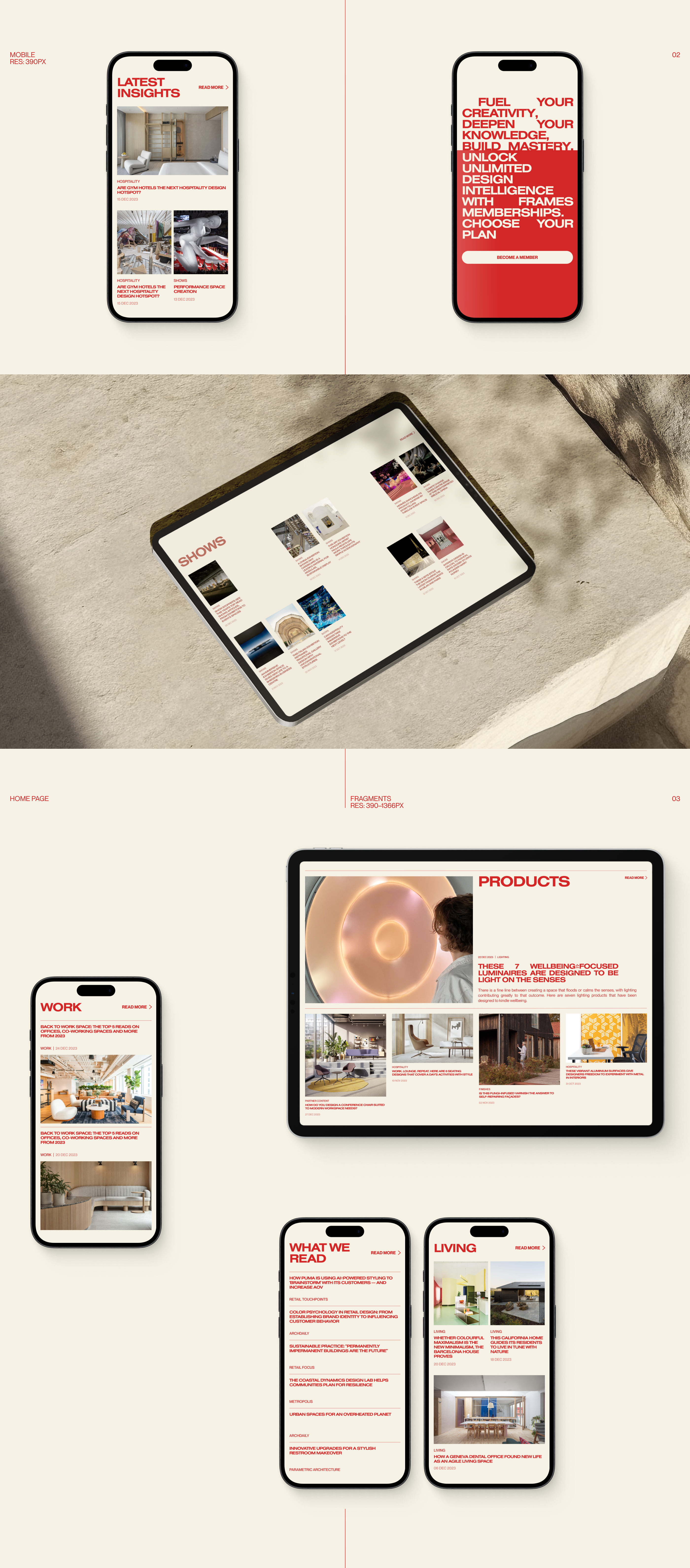 Frame – Website & Brand identity — Изображение №3 — Интерфейсы, Брендинг на Dprofile