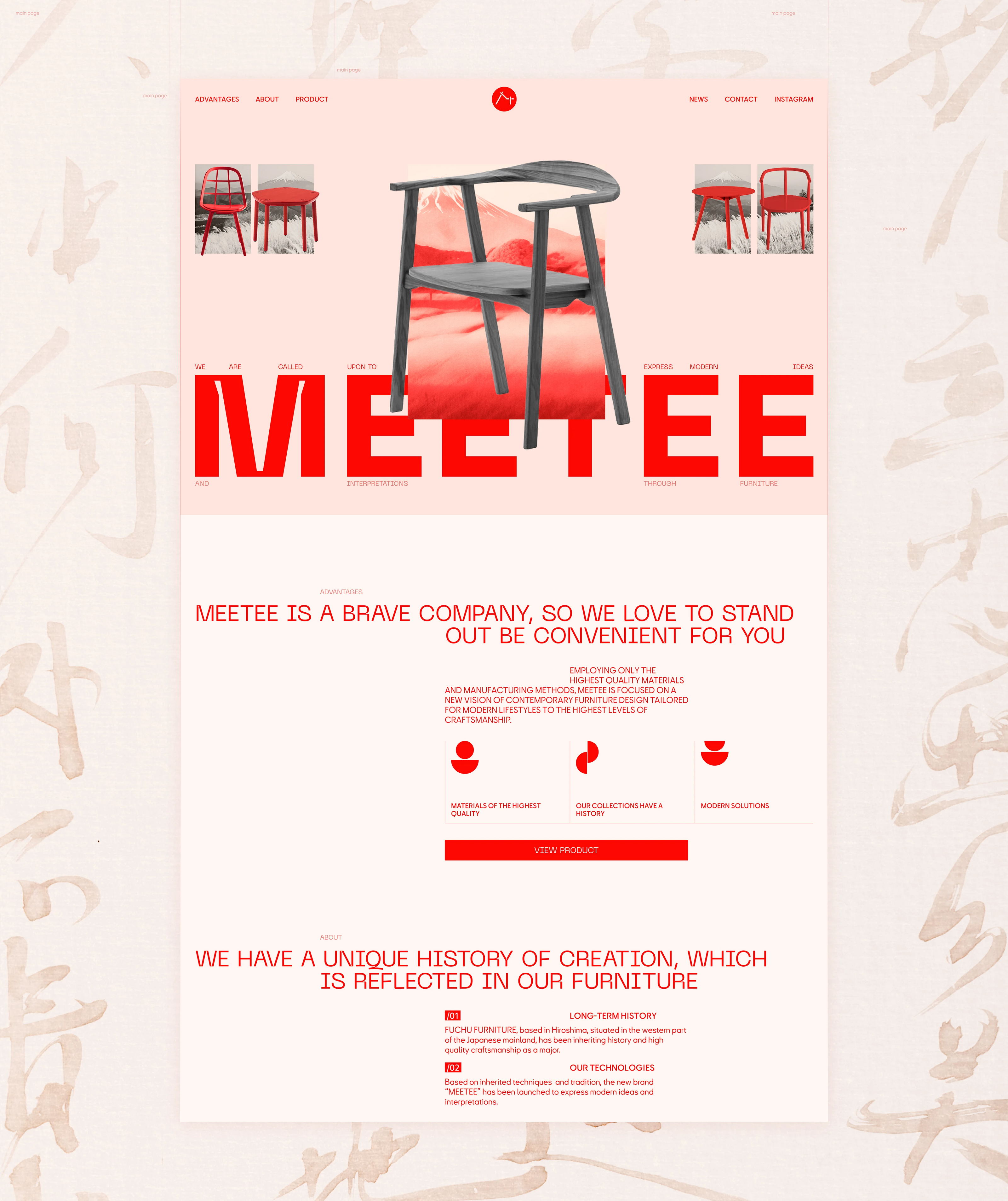 Meetee | Corporate Website — Изображение №3 — Интерфейсы, Брендинг на Dprofile