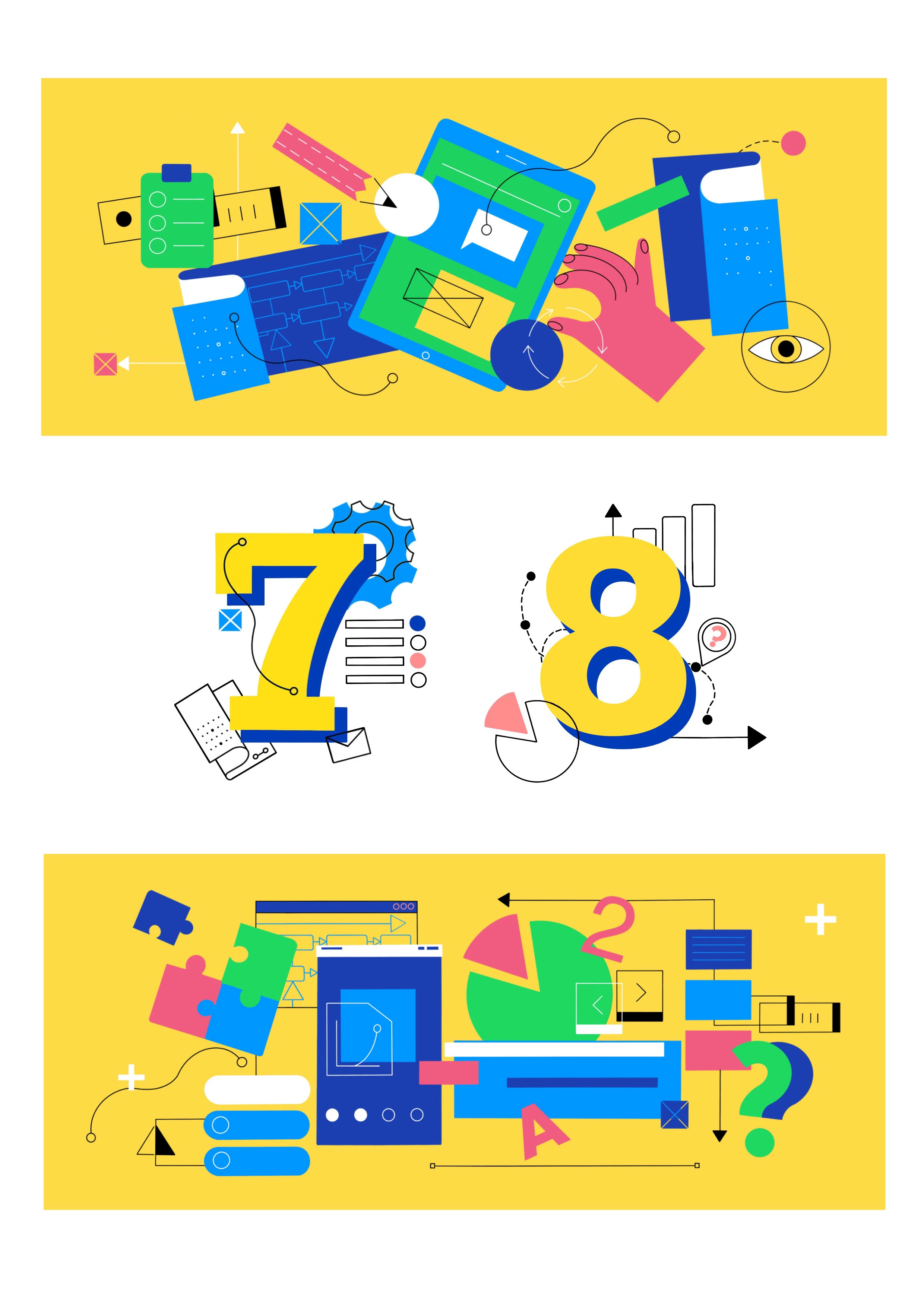 Иллюстрации для обучающего курса — Изображение №8 — Иллюстрация, Графика на Dprofile