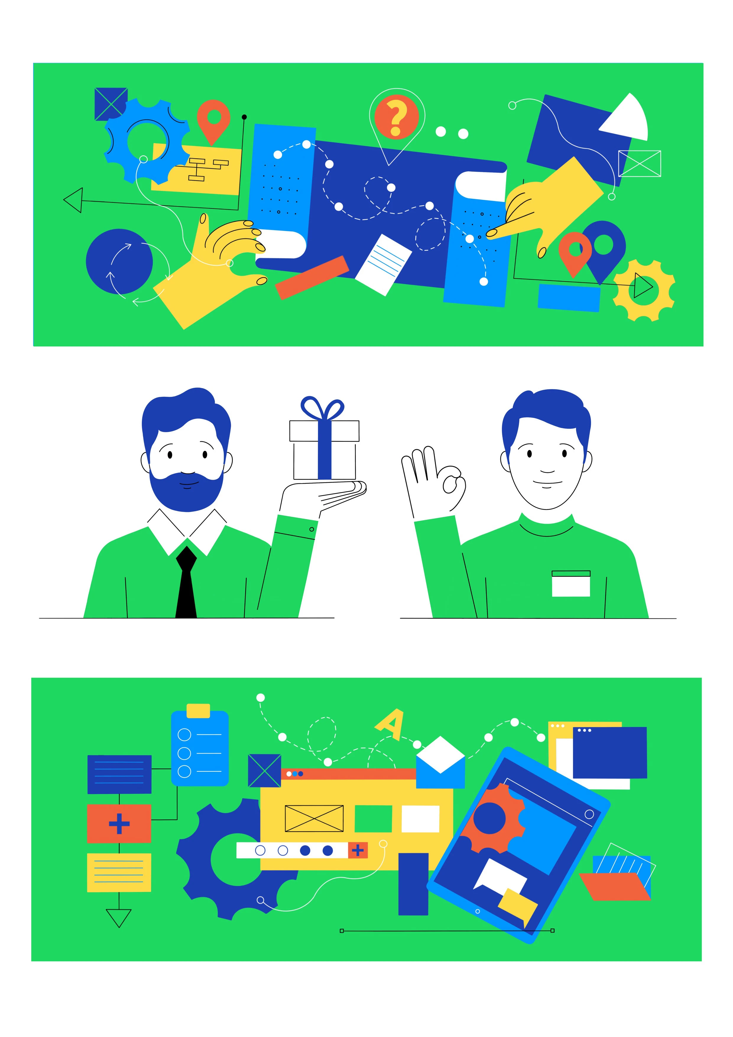 Иллюстрации для обучающего курса — Изображение №7 — Иллюстрация, Графика на Dprofile