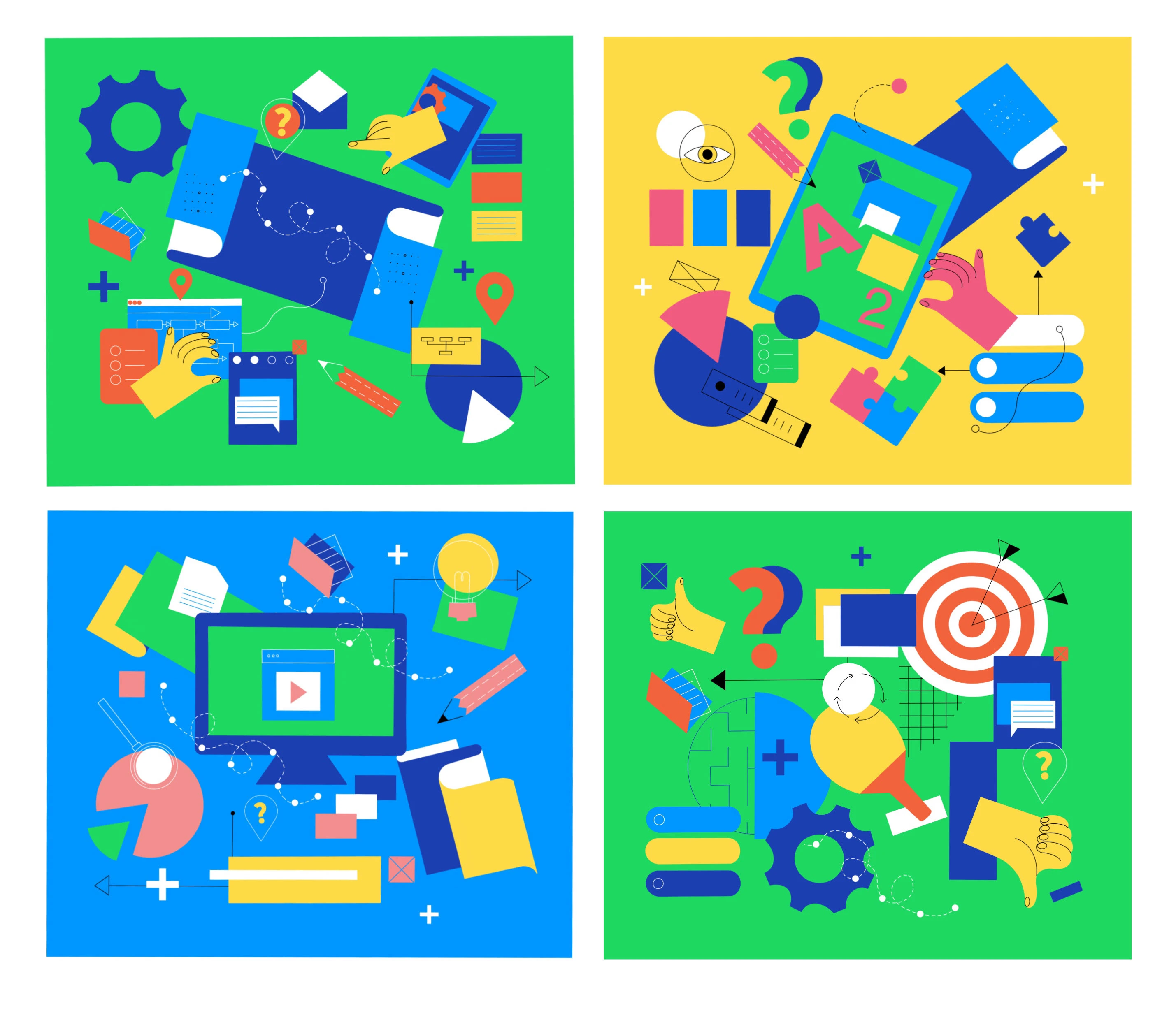 Иллюстрации для обучающего курса — Изображение №14 — Иллюстрация, Графика на Dprofile