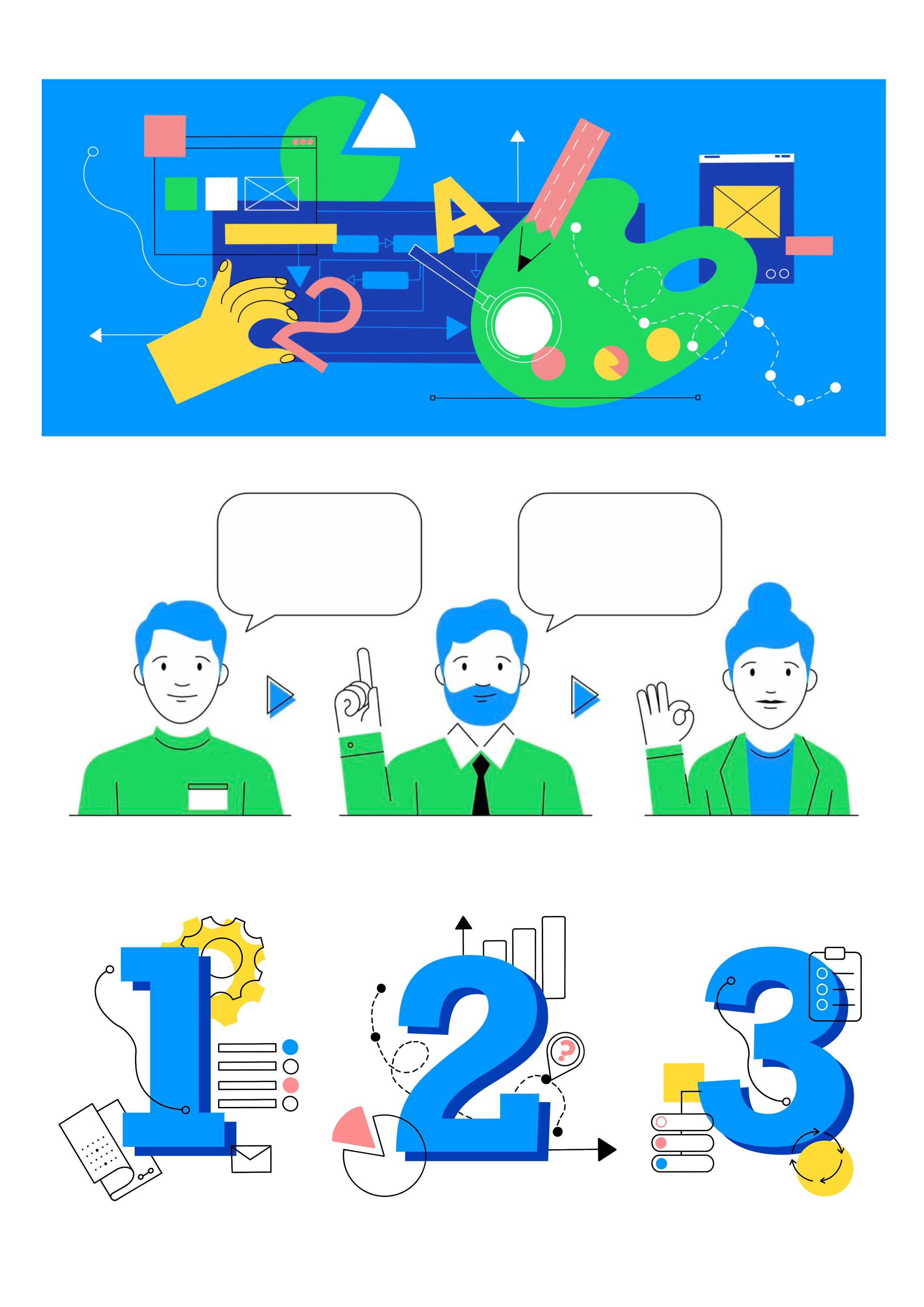 Иллюстрации для обучающего курса — Изображение №4 — Иллюстрация, Графика на Dprofile