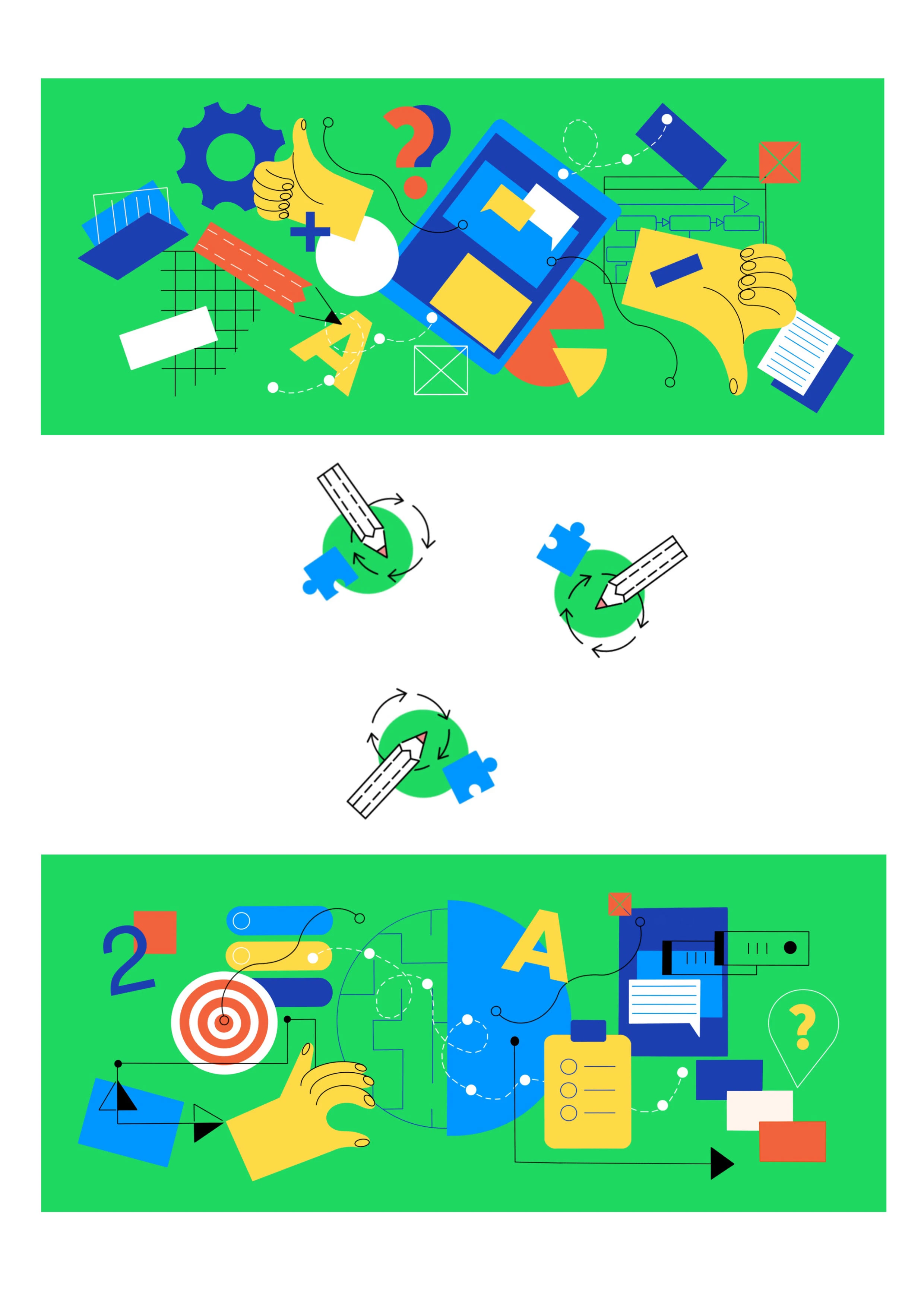 Иллюстрации для обучающего курса — Изображение №12 — Иллюстрация, Графика на Dprofile