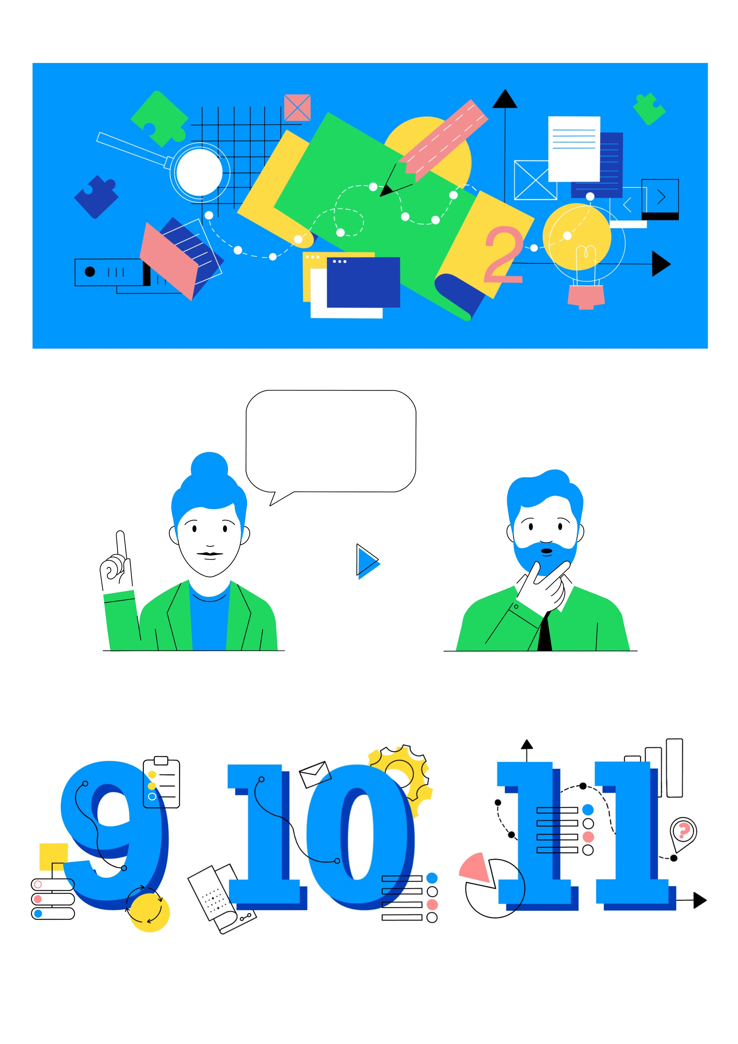 Иллюстрации для обучающего курса — Изображение №9 — Иллюстрация, Графика на Dprofile