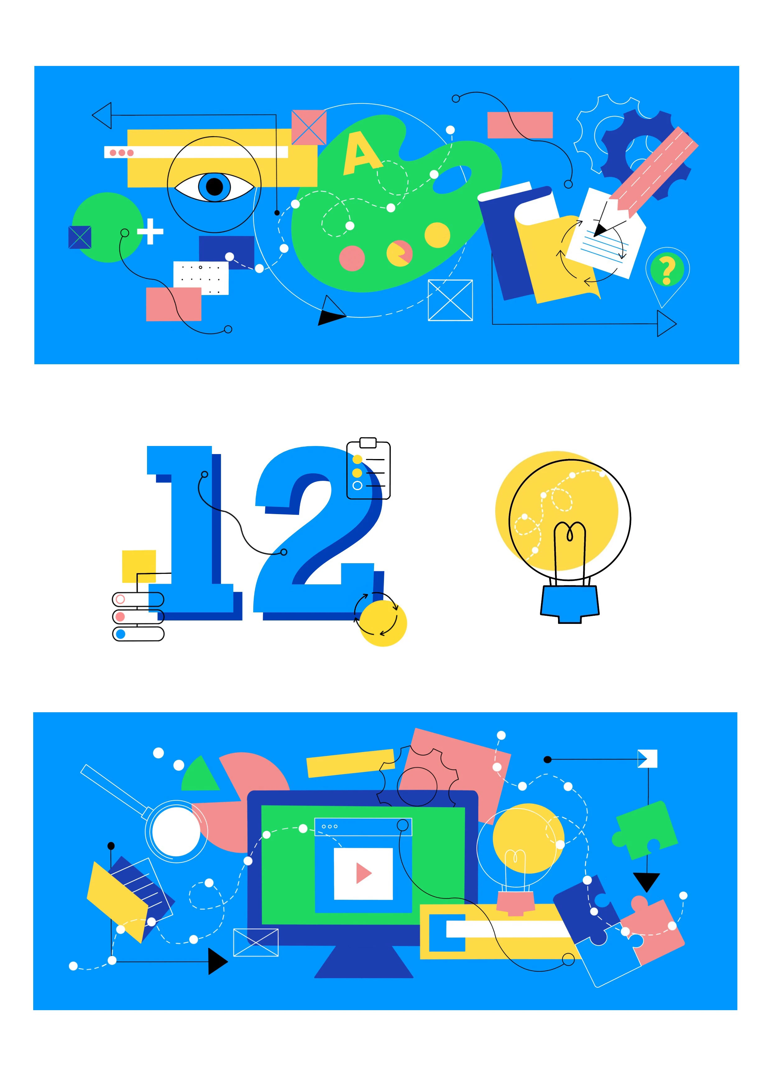 Иллюстрации для обучающего курса — Изображение №10 — Иллюстрация, Графика на Dprofile