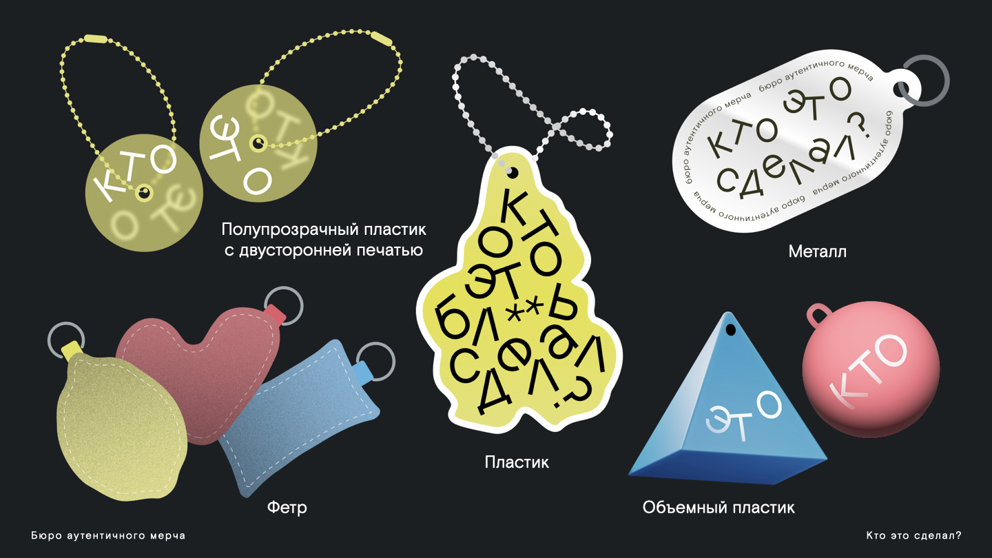 Мерч Бюро аутентичного мерча "Кто это сделал?" — Изображение №8 — Брендинг на Dprofile