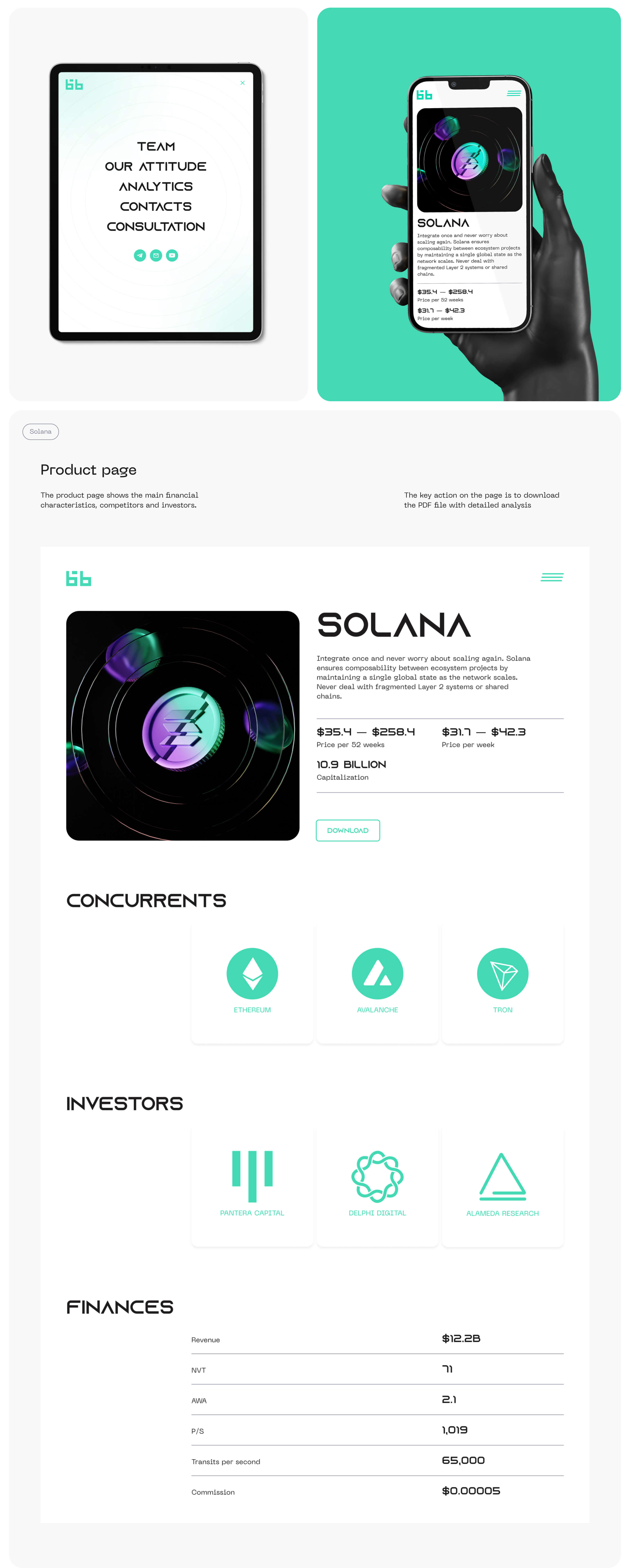 BLOCK4BLOCK — Cryptanalysis website — Изображение №6 — Интерфейсы на Dprofile