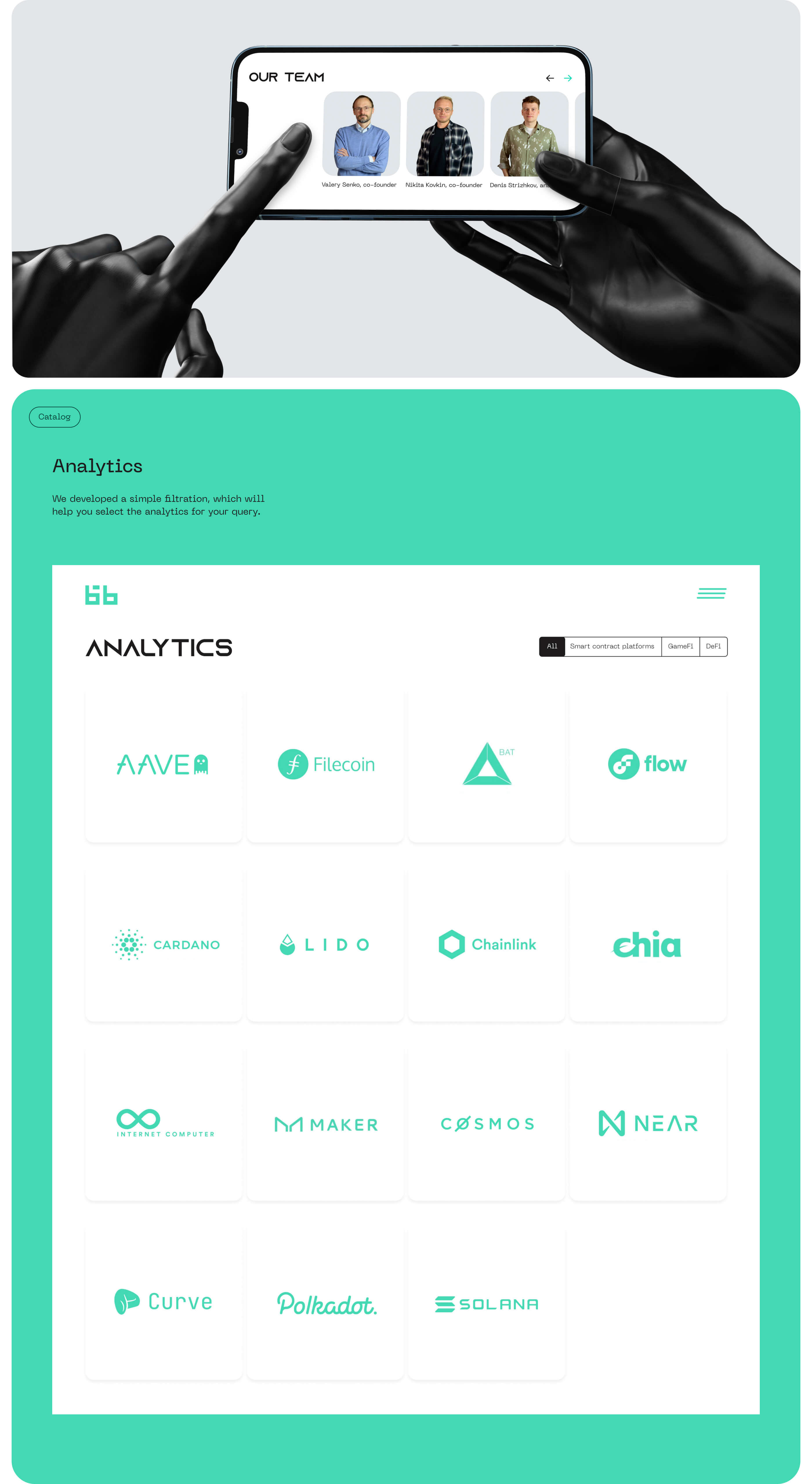 BLOCK4BLOCK — Cryptanalysis website — Изображение №5 — Интерфейсы на Dprofile