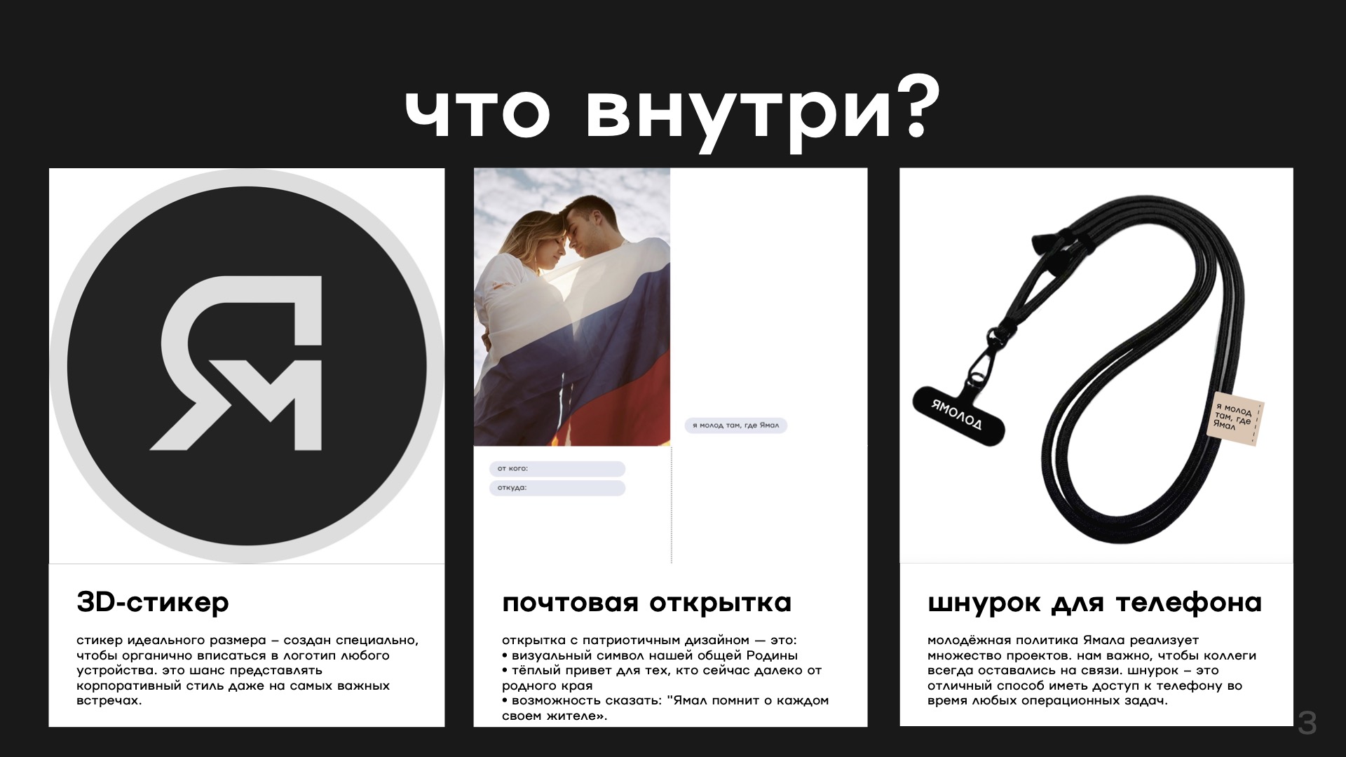 Стартовый набор для нового сотрудника "Ямолод" — Изображение №3 — Интерфейсы, Брендинг на Dprofile