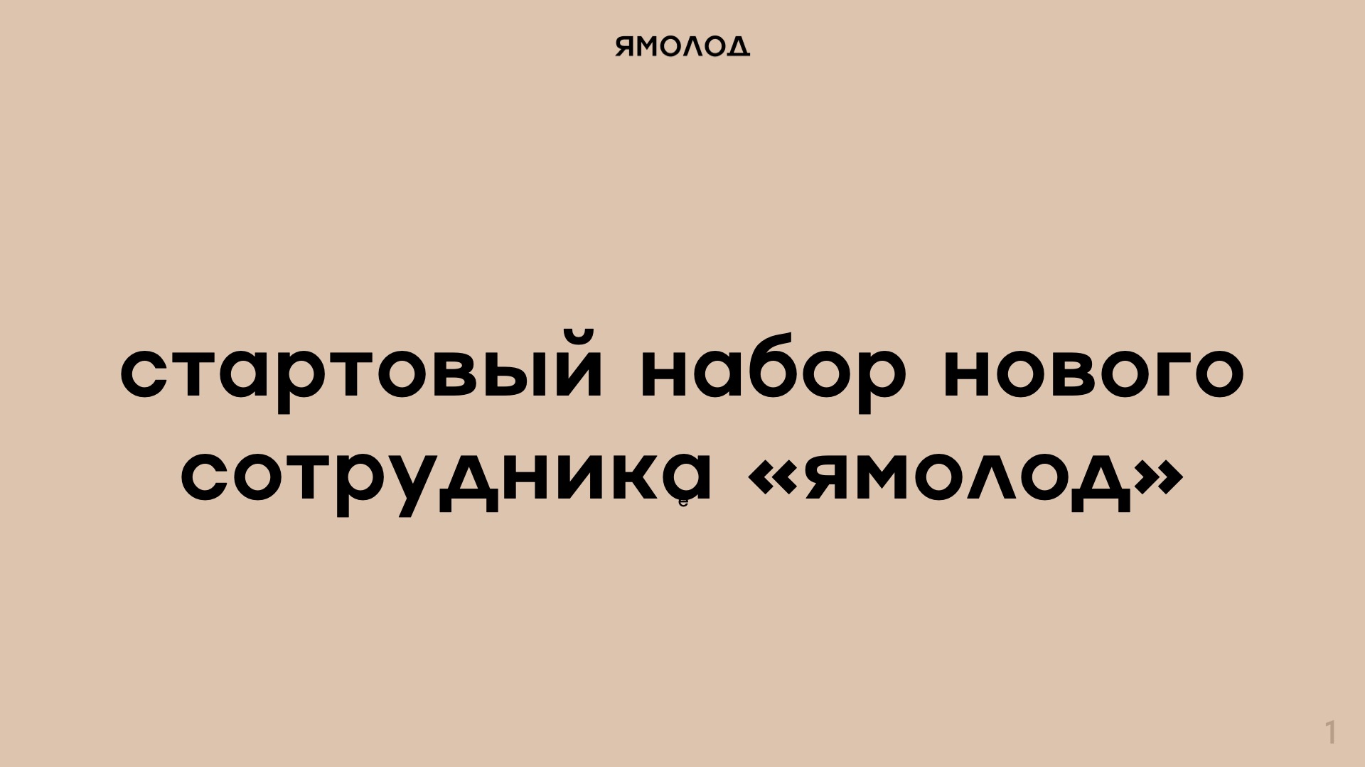 Стартовый набор для нового сотрудника "Ямолод" — Изображение №1 — Интерфейсы, Брендинг на Dprofile