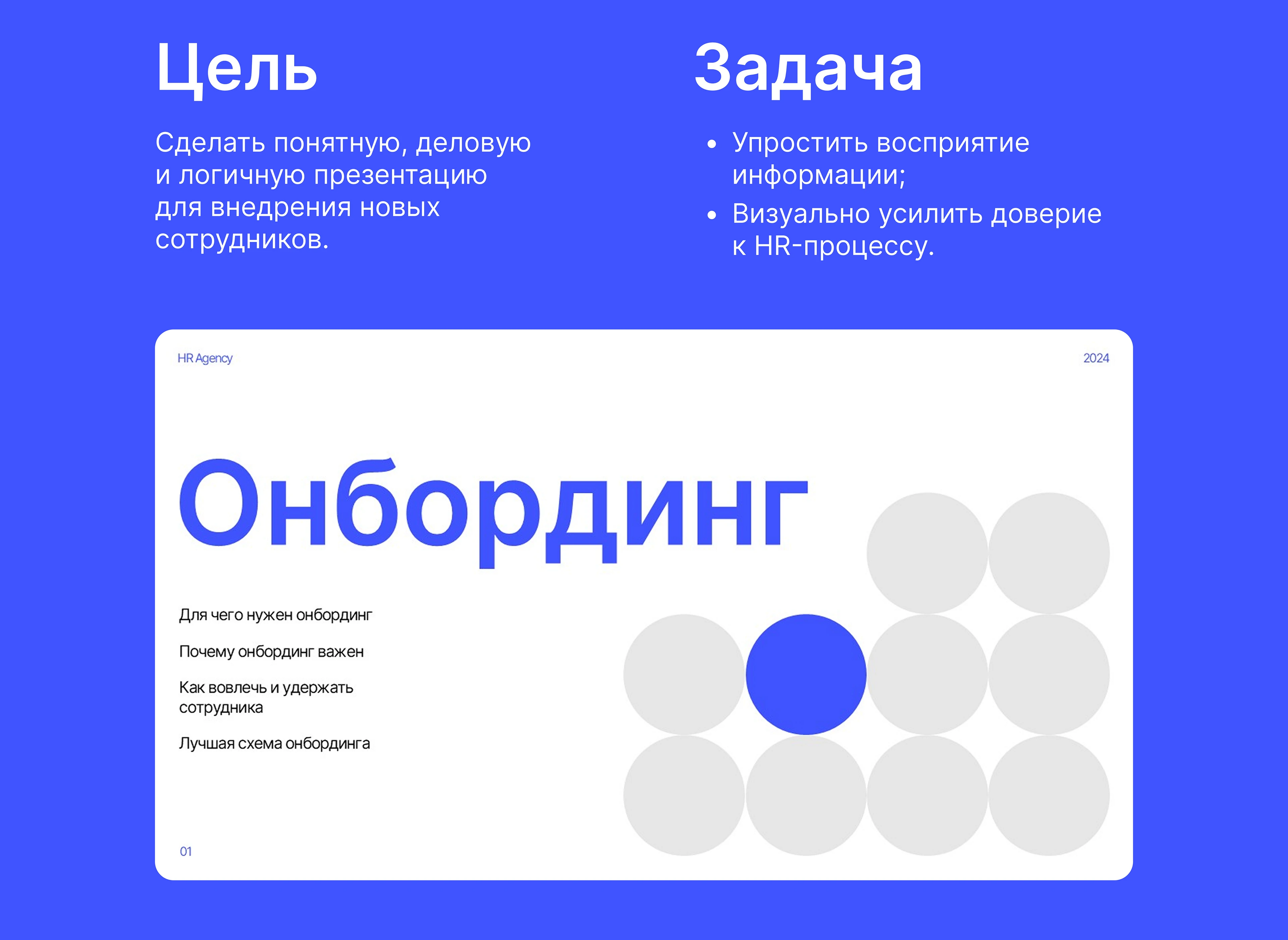 Онбординг сотрудников | презентация для HR-агентства — Изображение №2 — Маркетинг на Dprofile